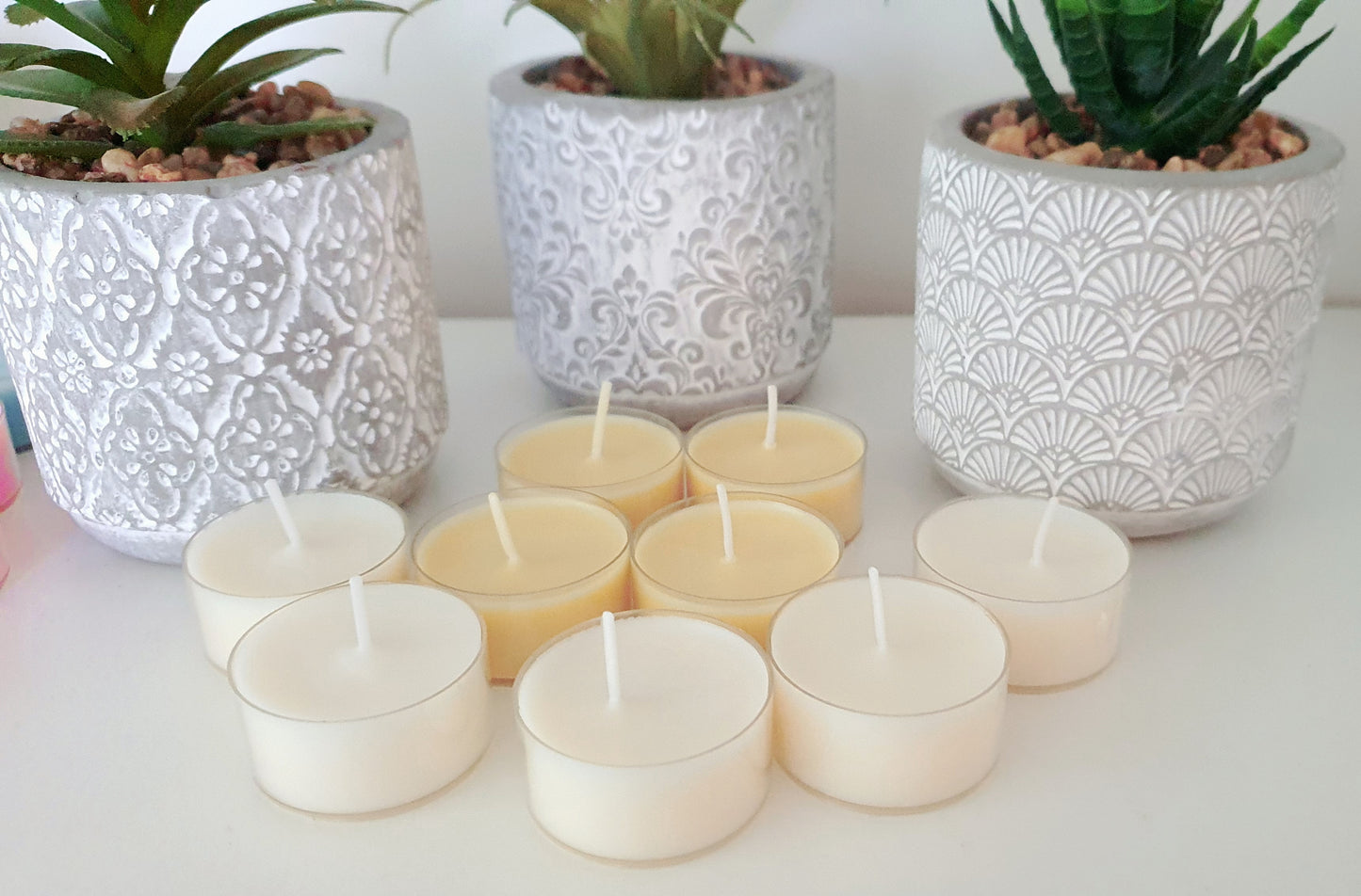 Fresh Tropical Oceans Away Scented Tea Light Candles 6 Hours- 18 Scents, 12, 24 Pack
