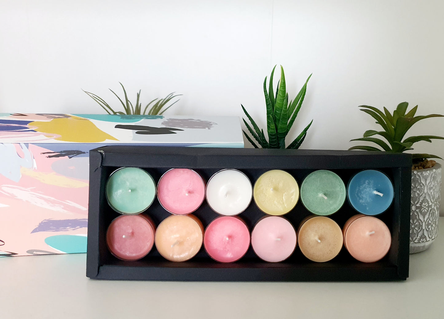 Vanilla Infused Scented Candles - 12, 24 Pack