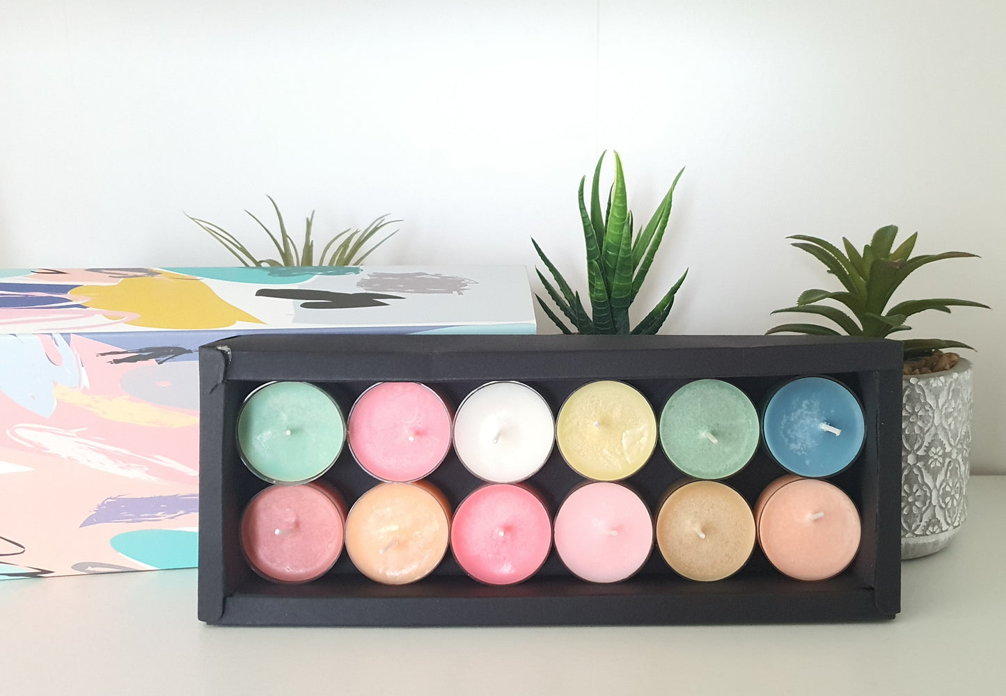 Vanilla Infused Scented Candles - 12, 24 Pack