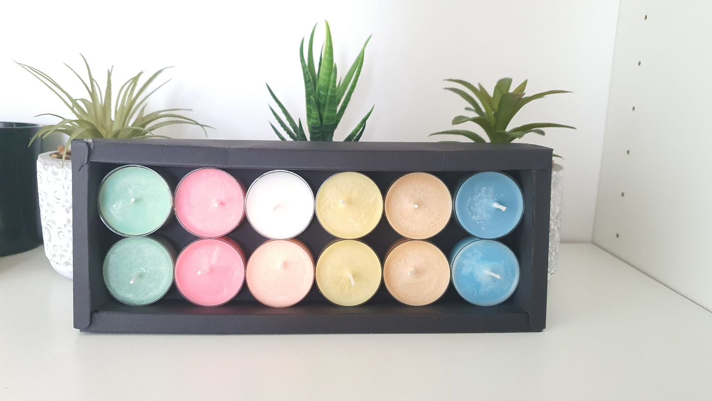 Vanilla Infused Scented Candles - 12, 24 Pack