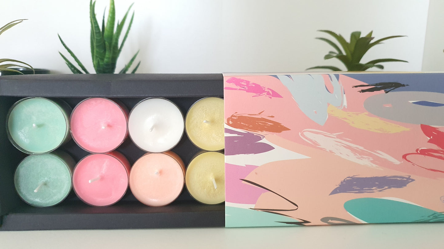 Vanilla Infused Scented Candles - 12, 24 Pack