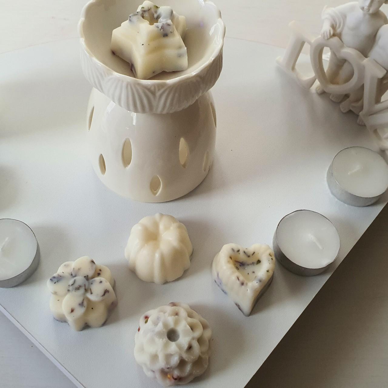 Candle Set of 21 Large Premium Wax Melts Handmade Fresh Botanical Petals