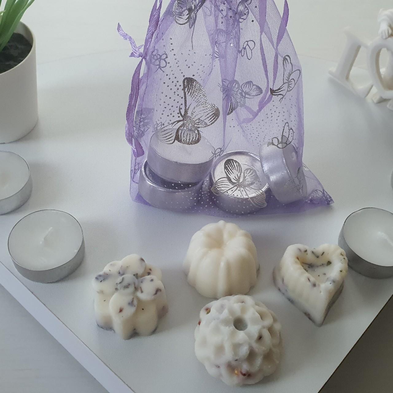 Candle Set of 21 Large Premium Wax Melts Handmade Fresh Botanical Petals