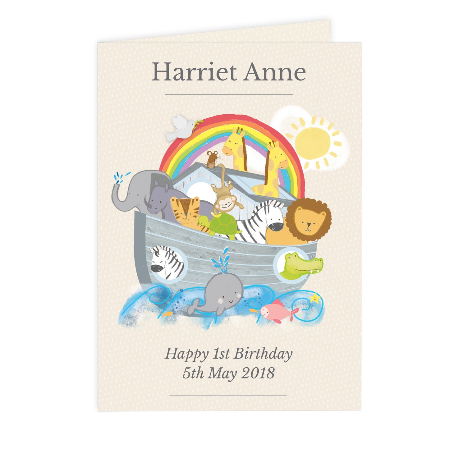 Noah's Ark Card