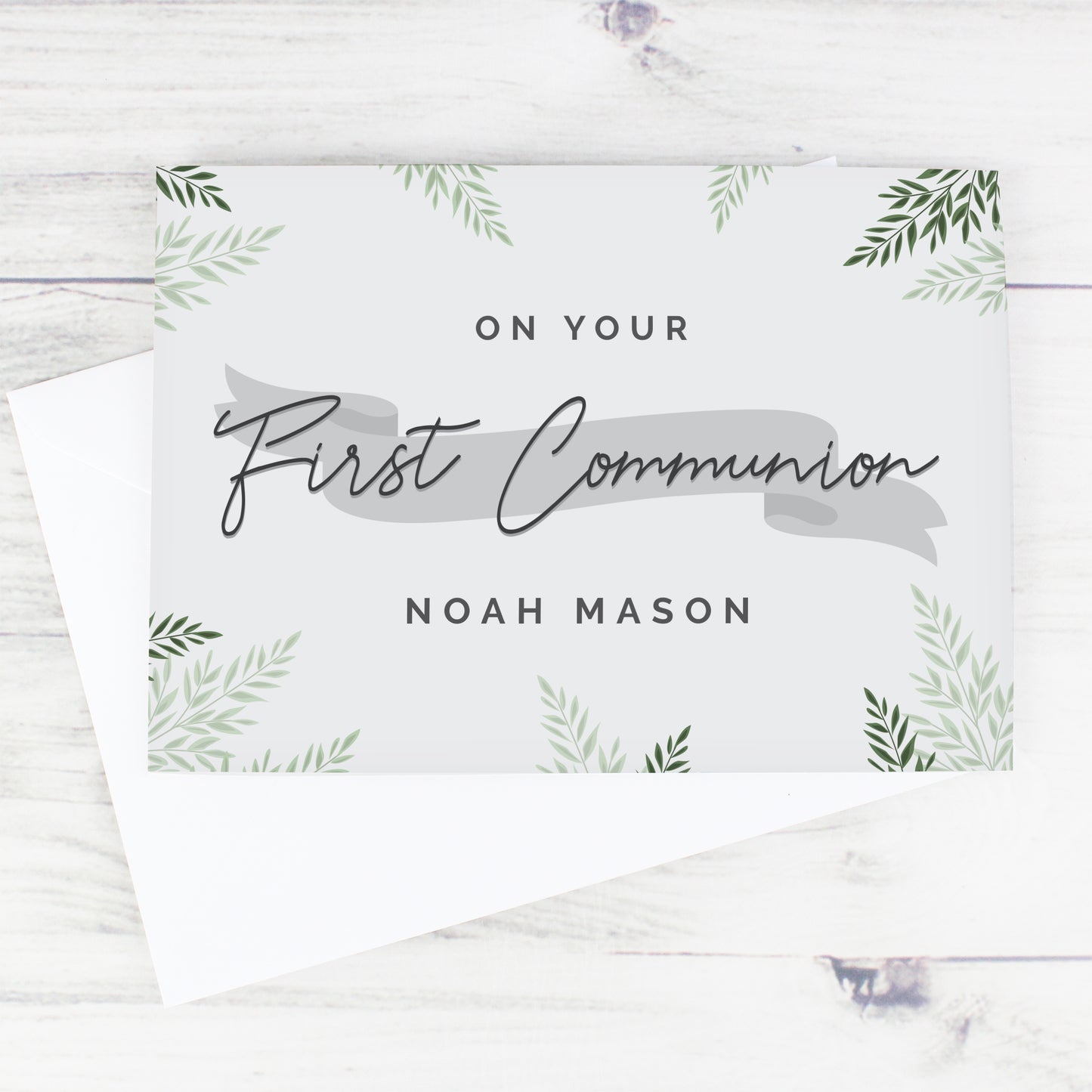 First Communion Card