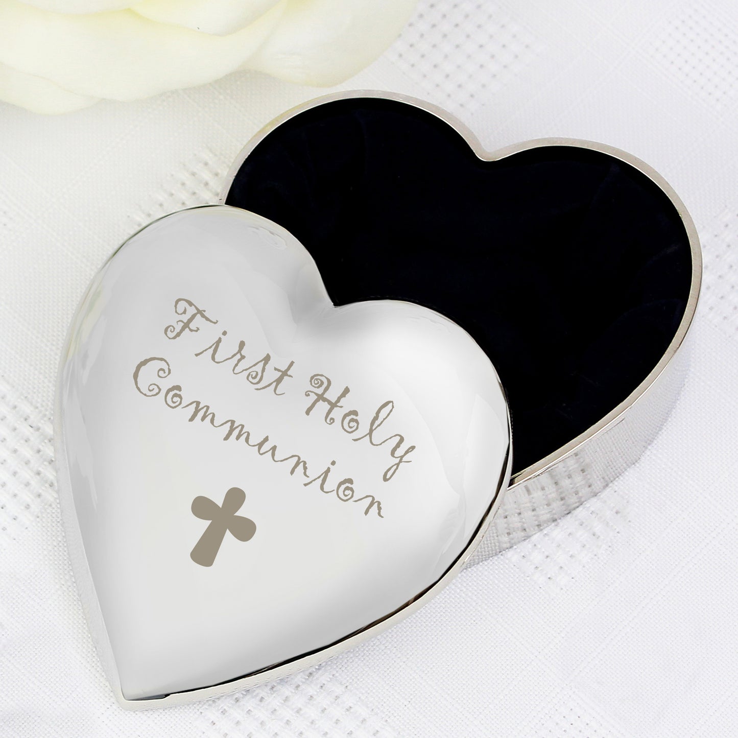 First Holy Communion Heart Trinket Box