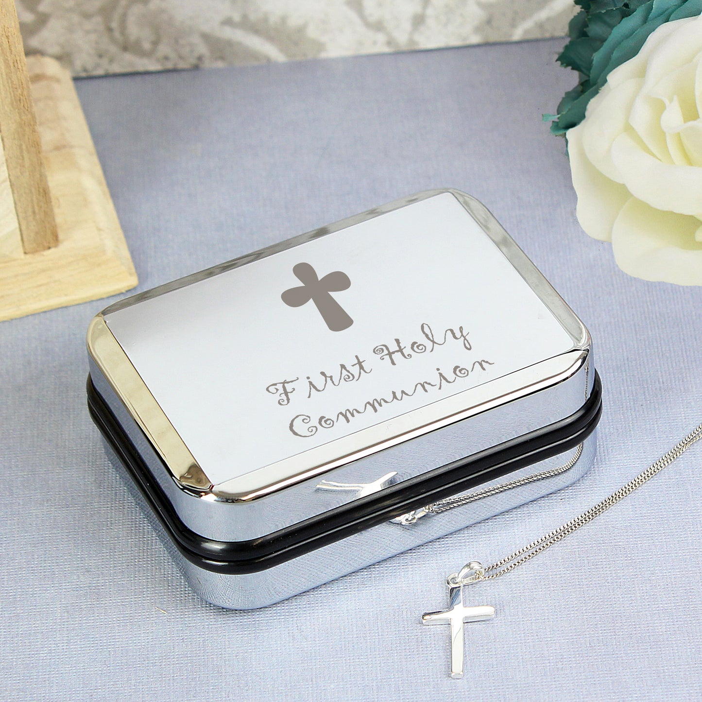 First Holy Communion Cross Necklace