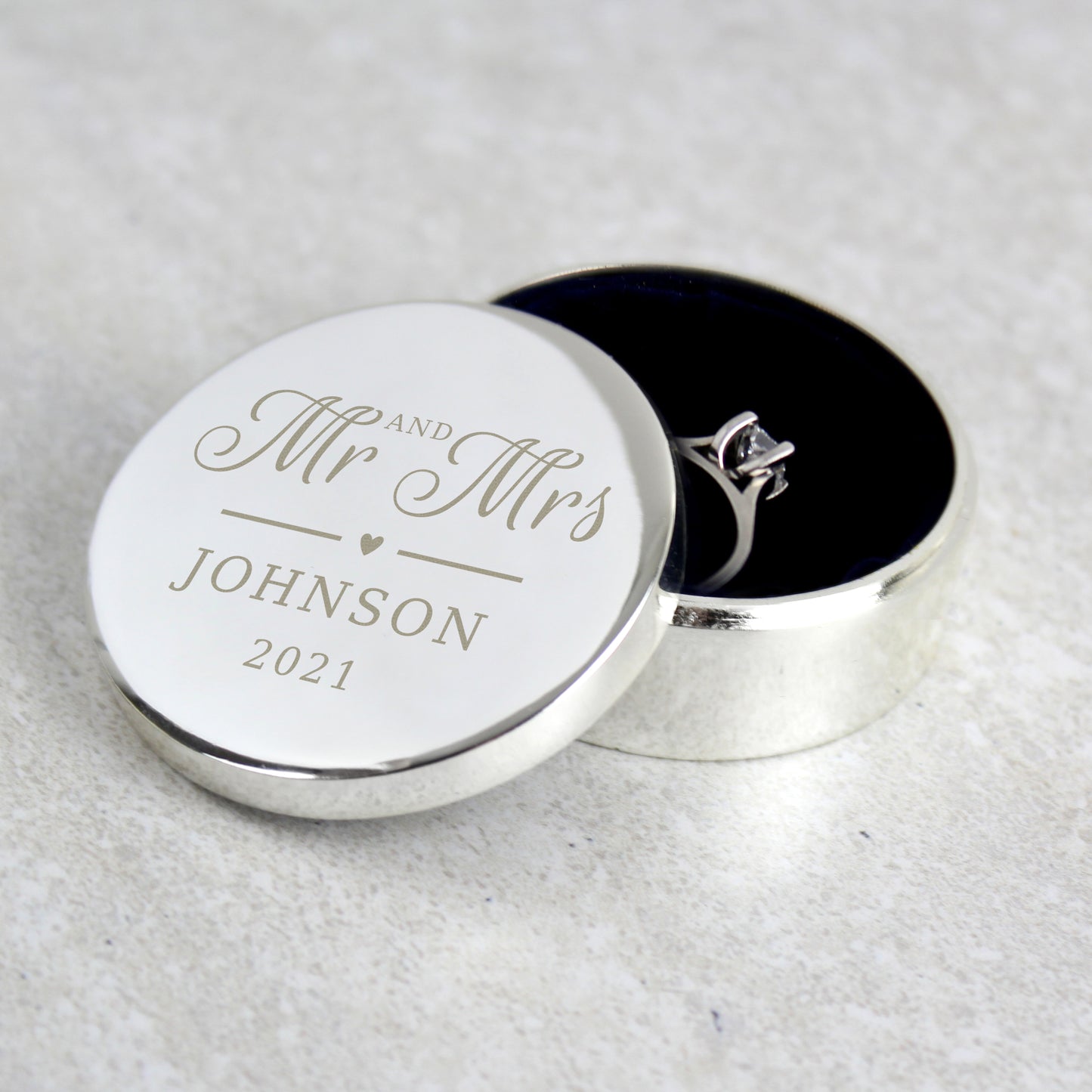 Mr & Mrs Ring Box