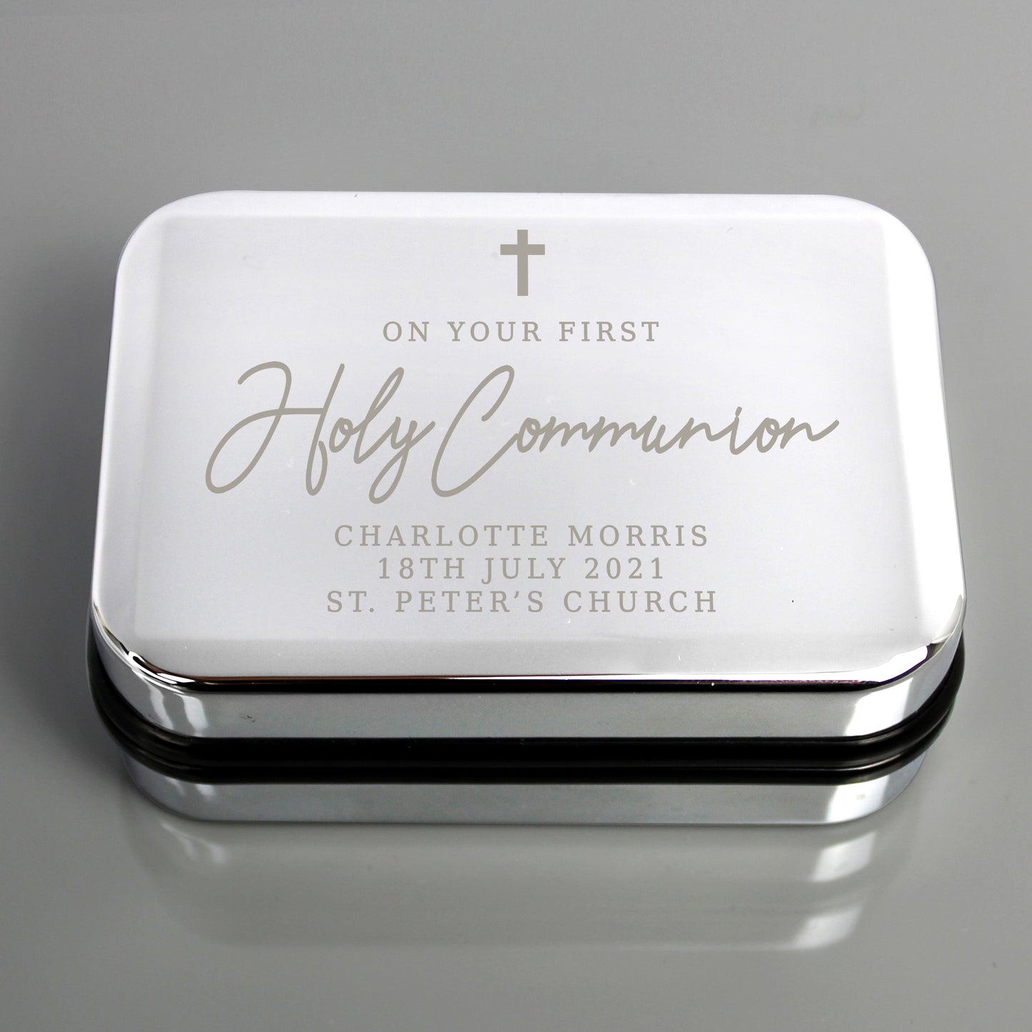 First Holy Communion Necklace Box