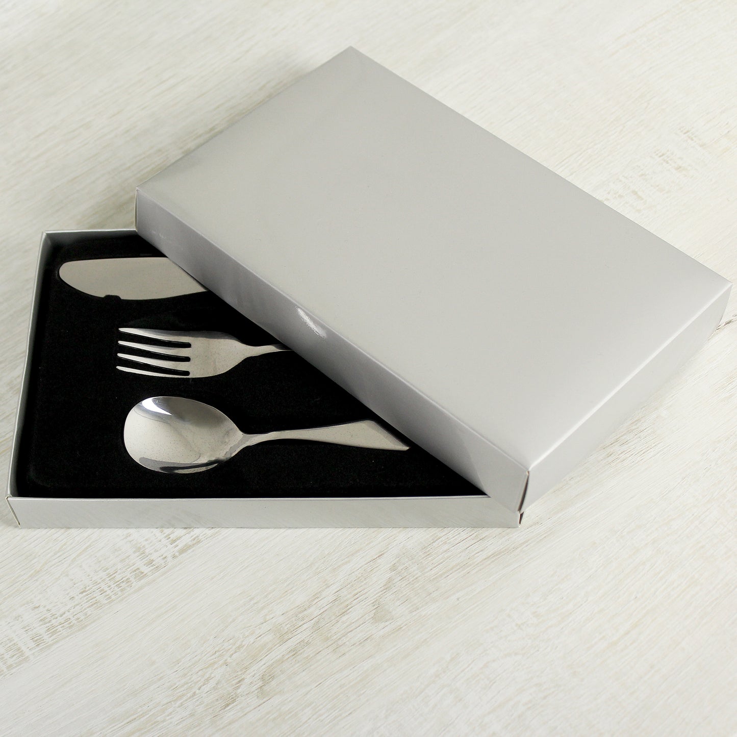 3 Piece Hessian Friends Cutlery Set