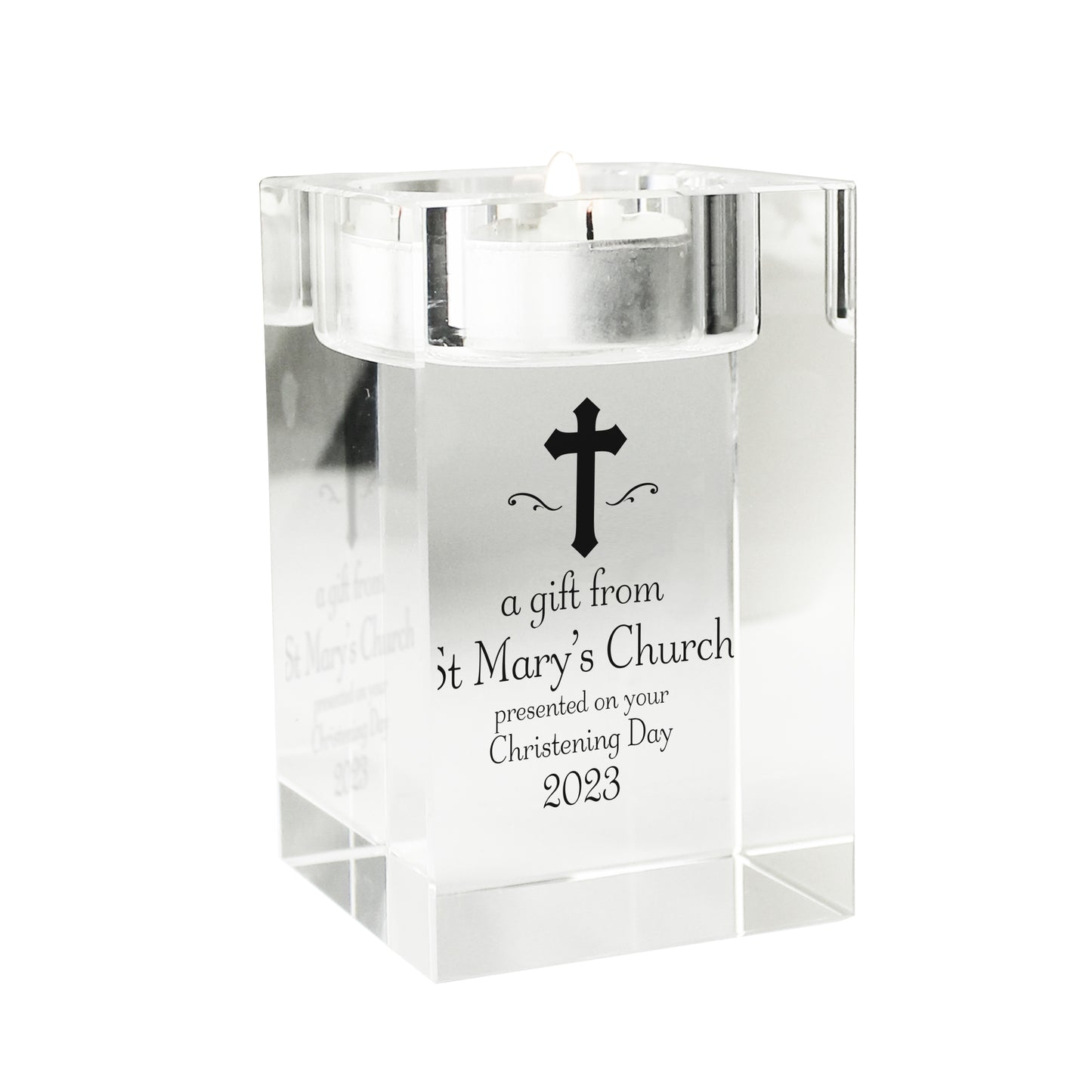 Optic Tealight Holder - Bespoke Wedding Gifts