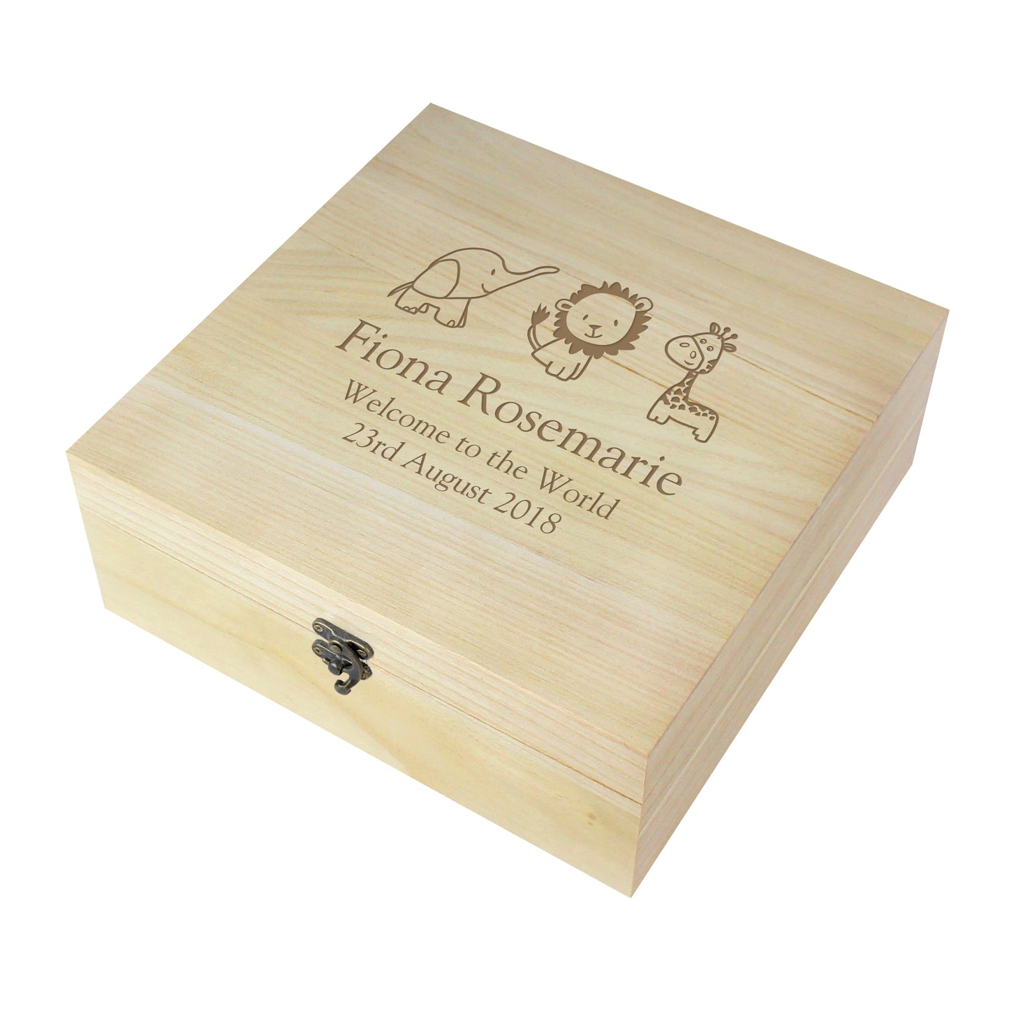Friends Large Wooden Keepsake Box