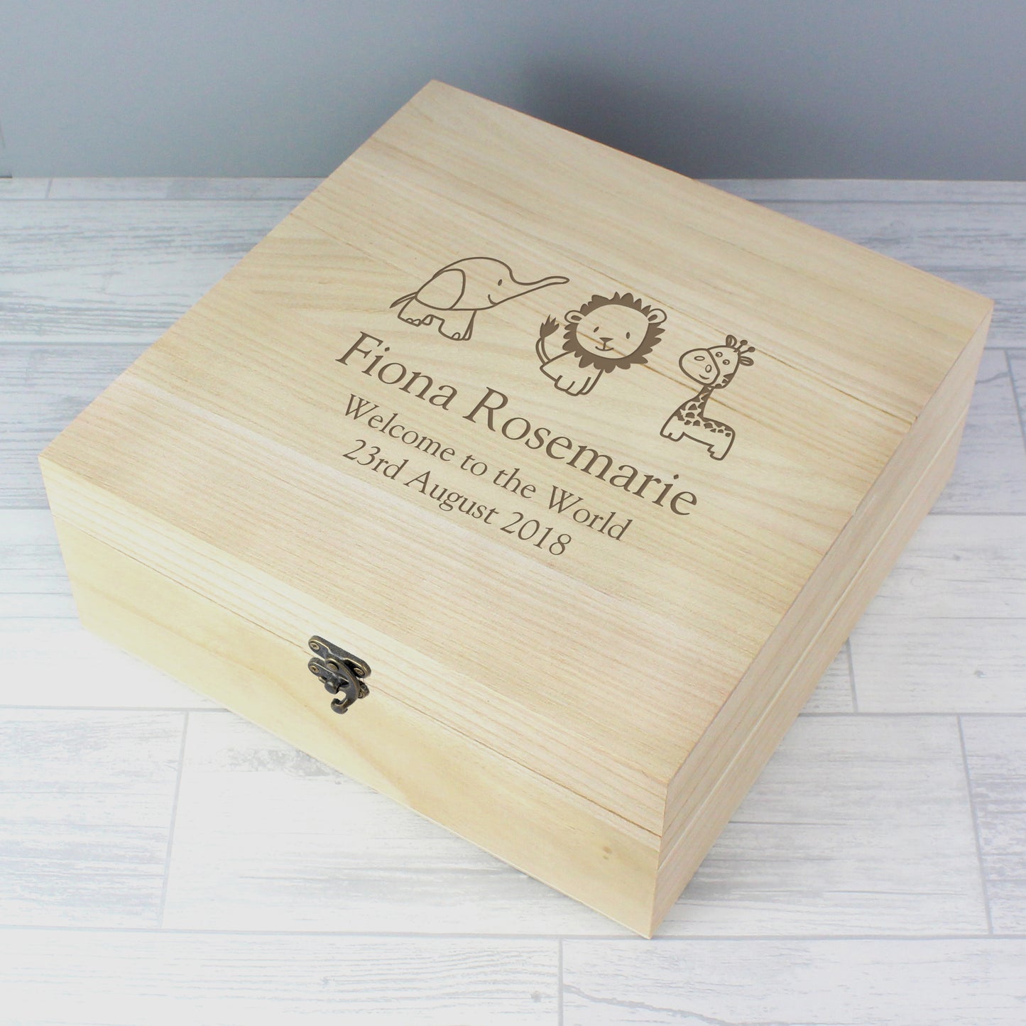 Friends Large Wooden Keepsake Box