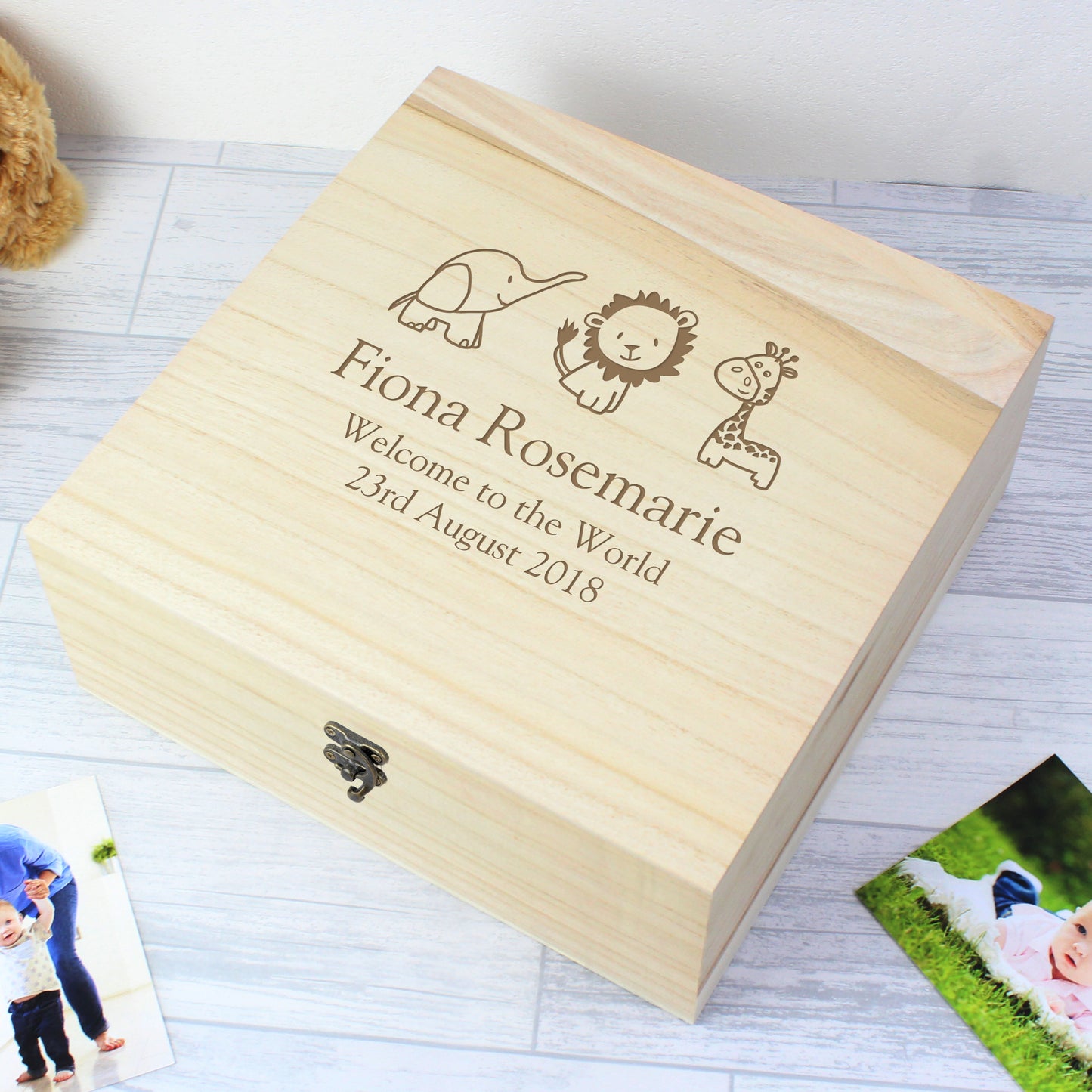 Friends Large Wooden Keepsake Box