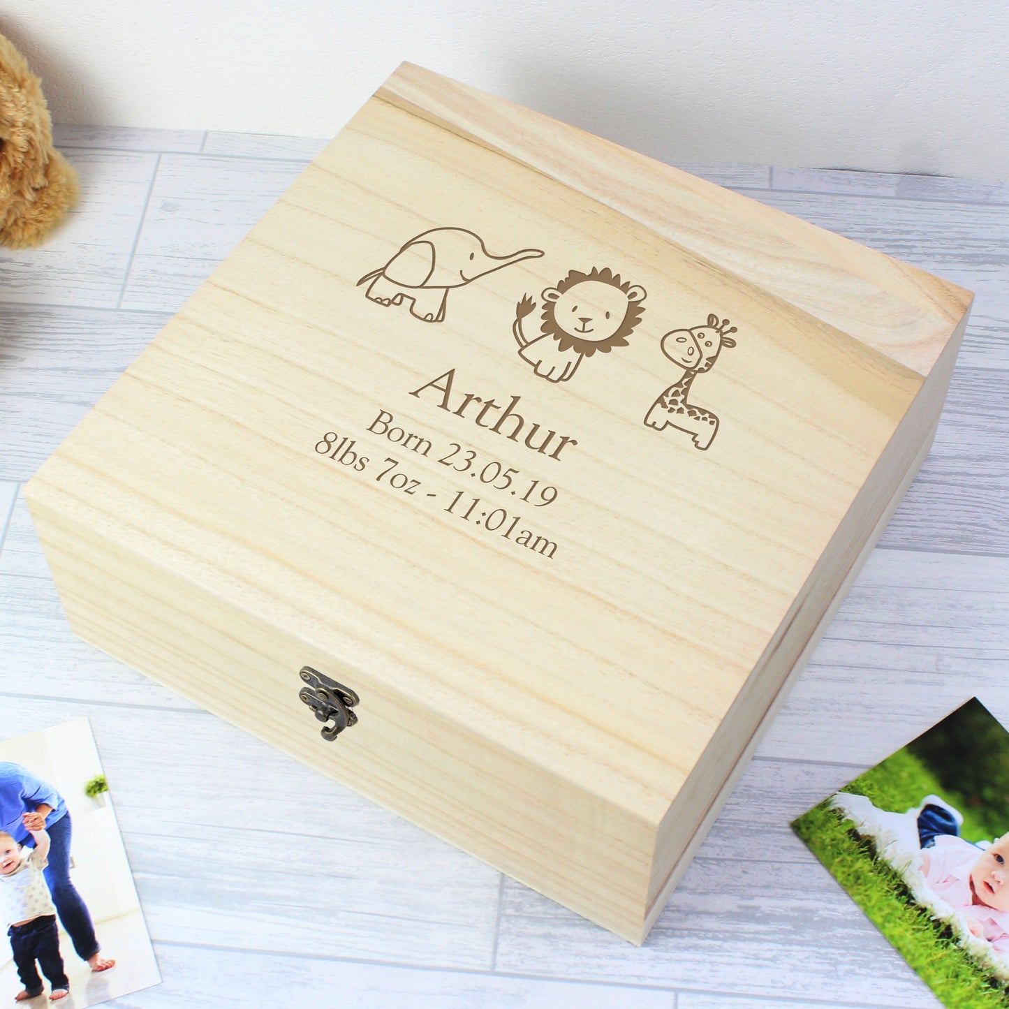 Friends Large Wooden Keepsake Box