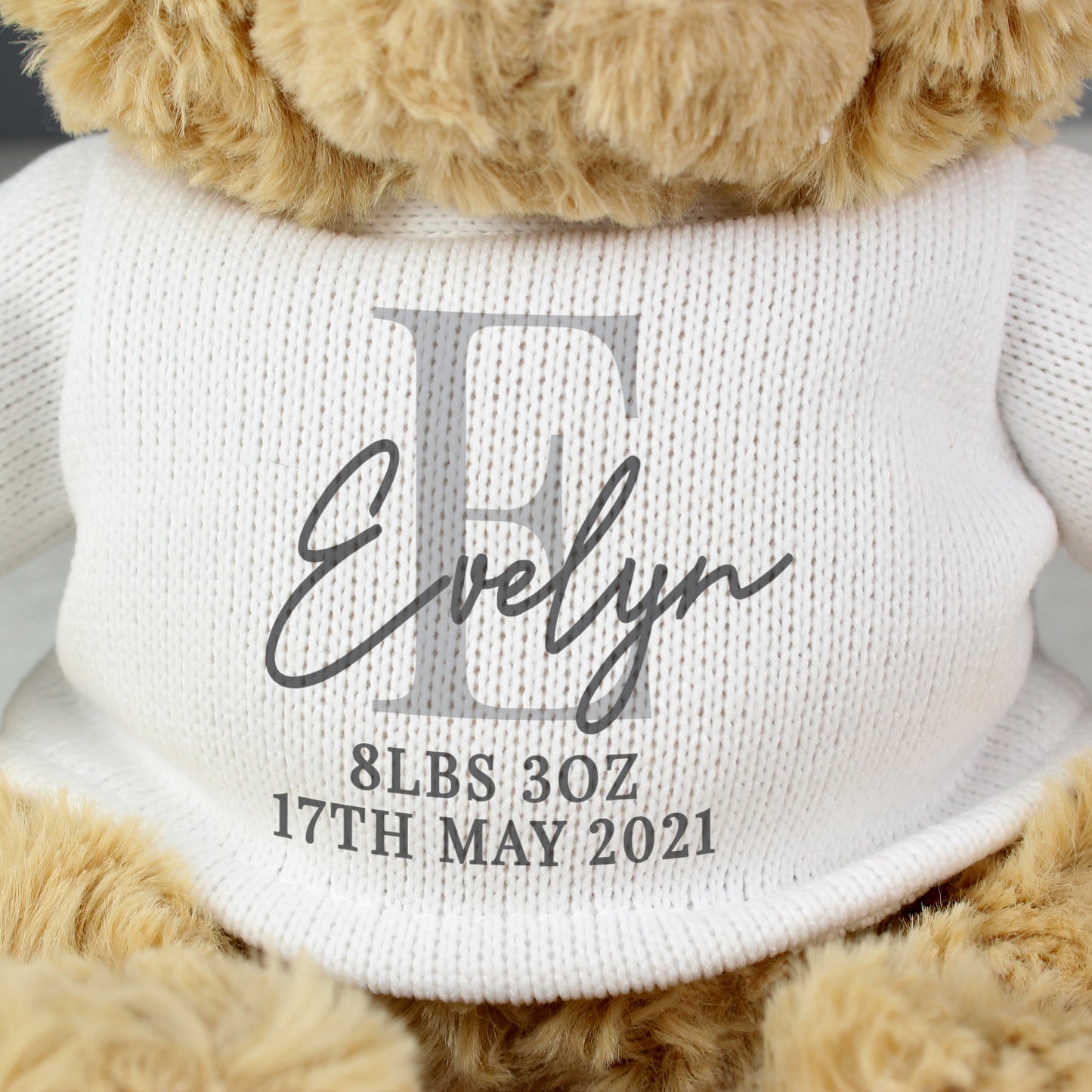 Initial Teddy Bear