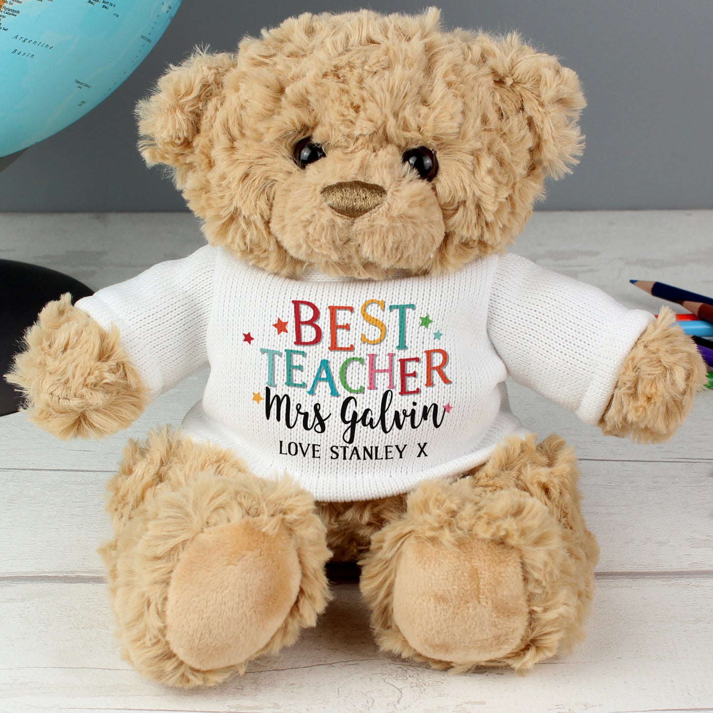 Best Teacher Teddy Bear