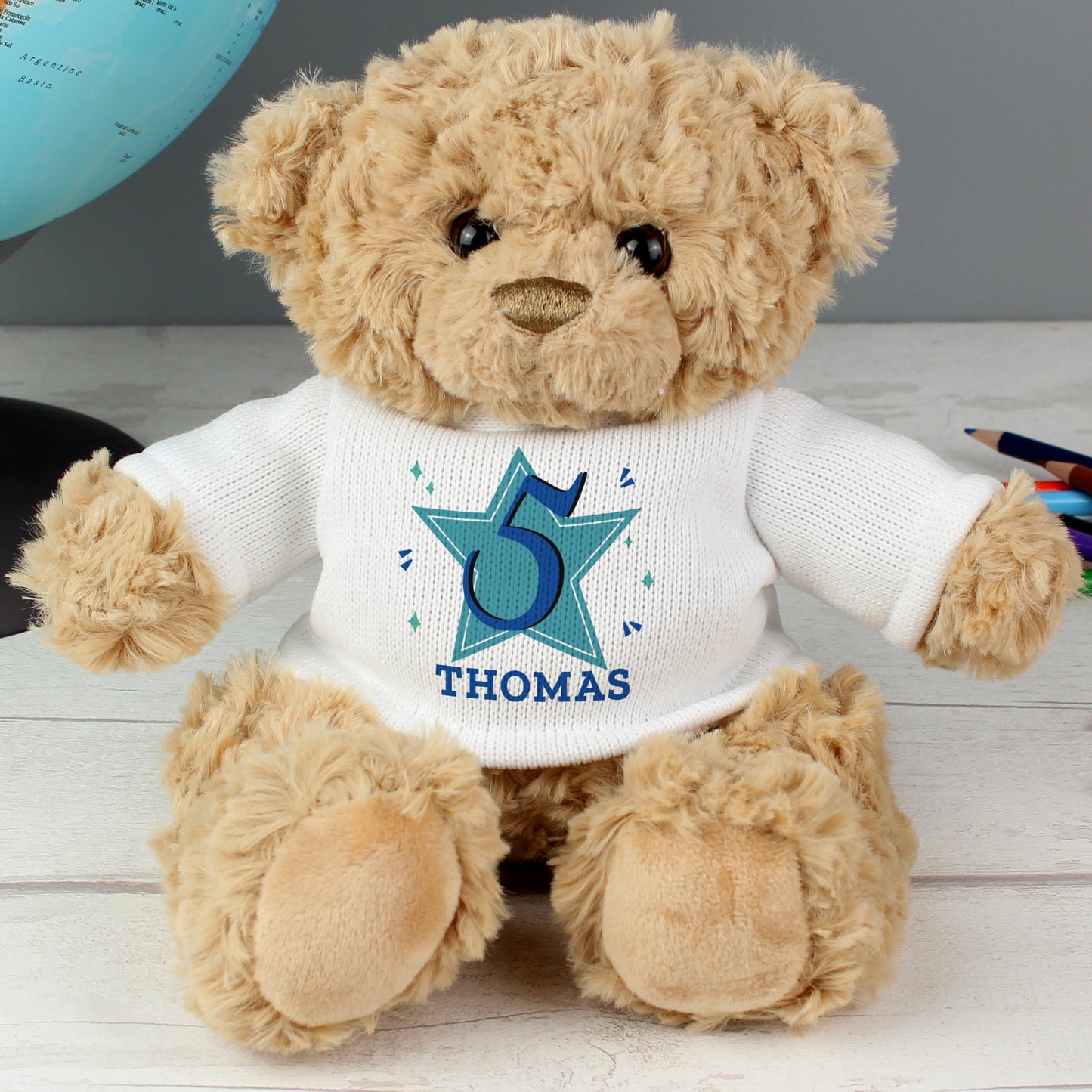Blue Big Age Teddy Bear