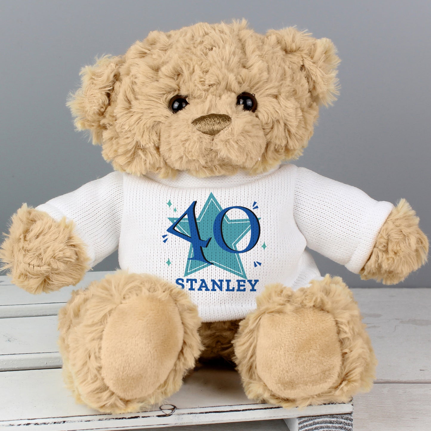 Blue Big Age Teddy Bear