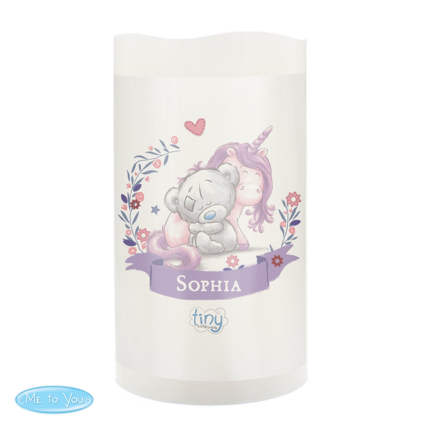 Tiny Tatty Teddy Unicorn Nightlight LED Candle