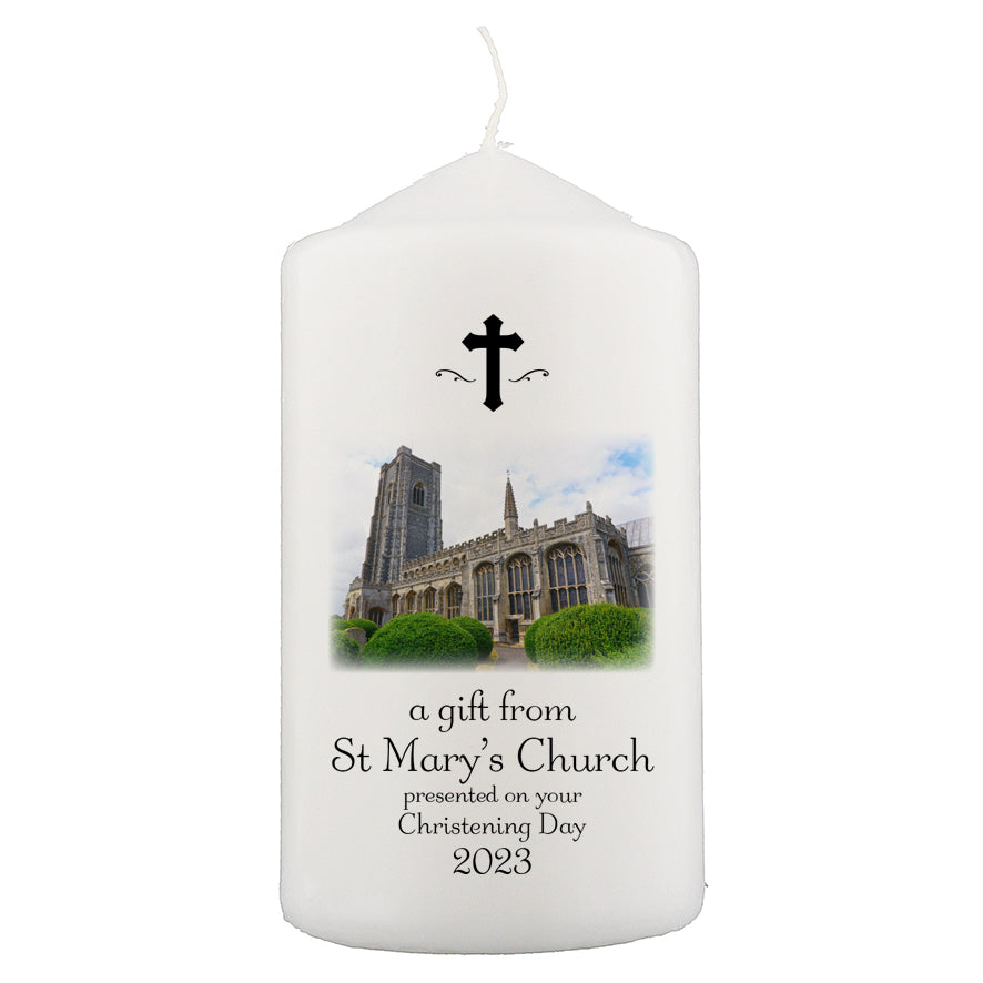 Design Pillar Candle - Bespoke Wedding Gifts