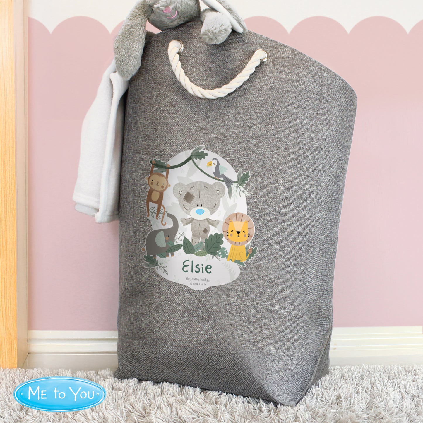 Tiny Tatty Teddy Jungle Animals Storage Bag