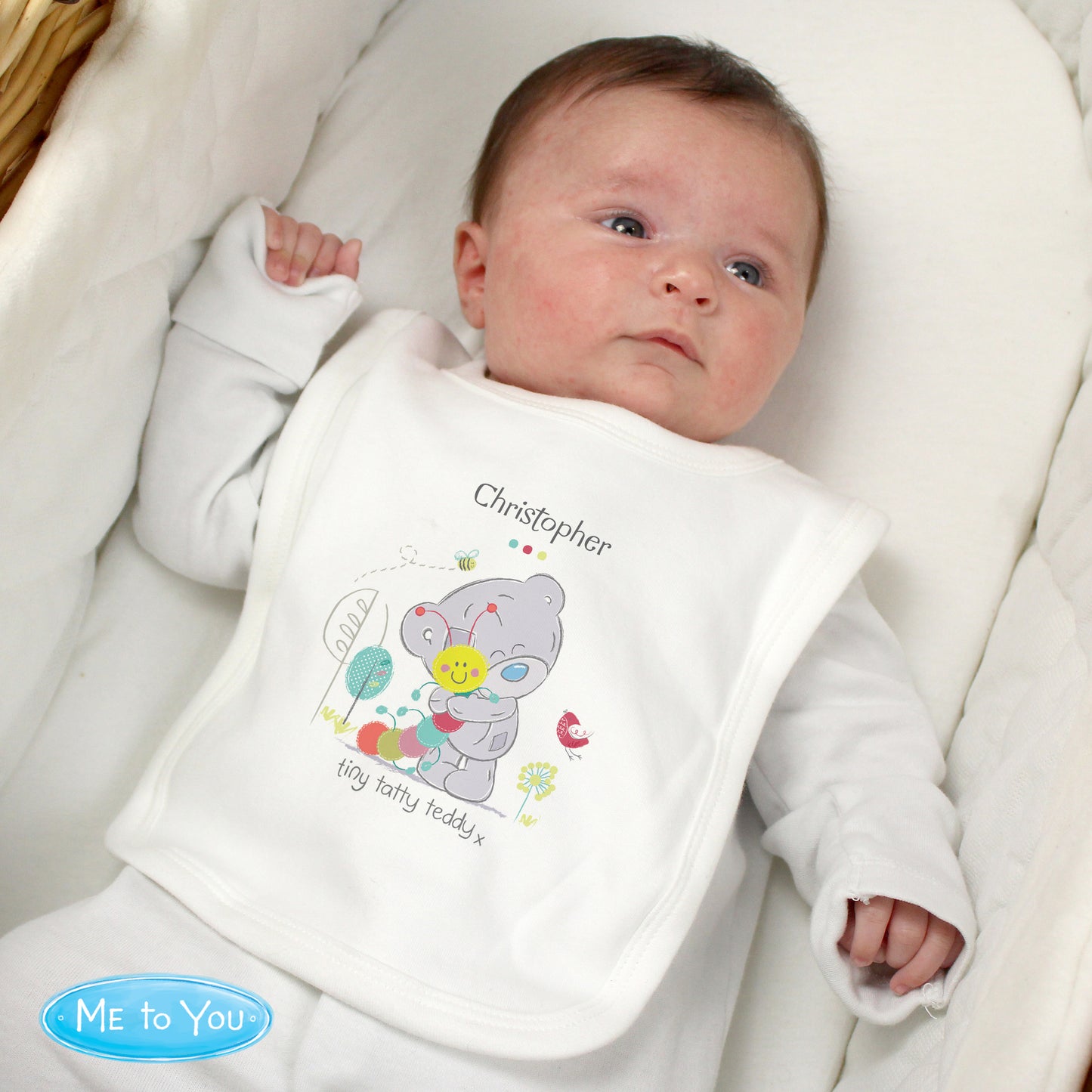 Tiny Tatty Teddy Cuddle Bug Bib