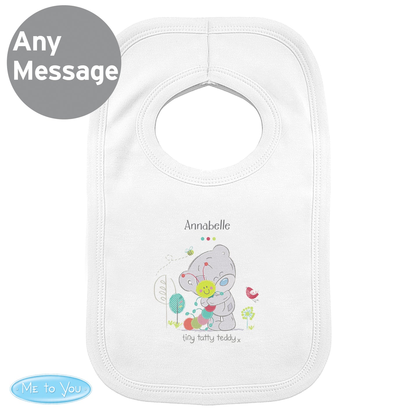 Tiny Tatty Teddy Cuddle Bug Bib