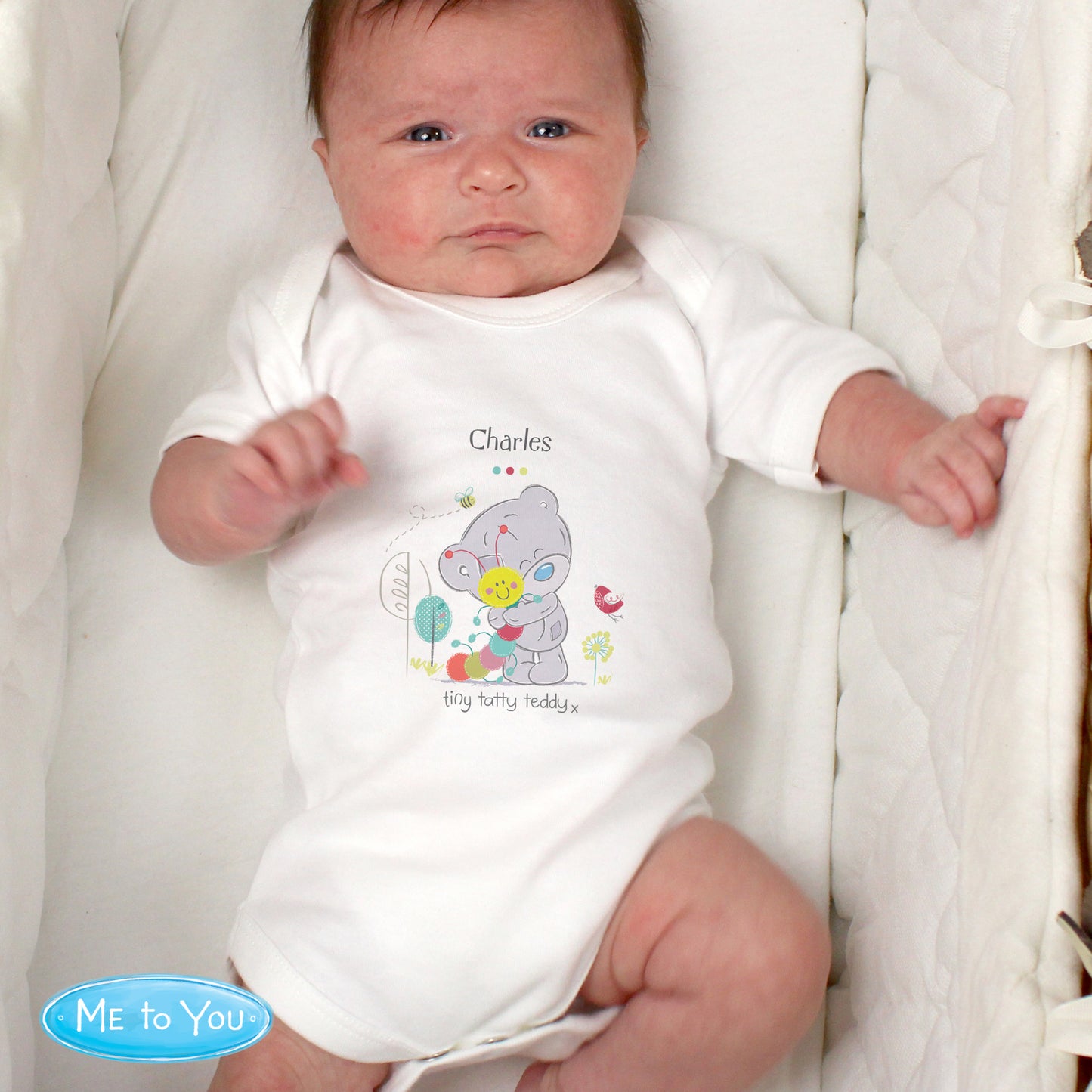 Tiny Tatty Teddy Cuddle Bug 0-3 Months Baby Vest