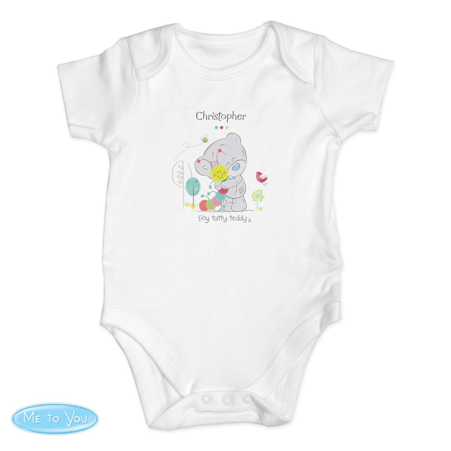 Tiny Tatty Teddy Cuddle Bug 0-3 Months Baby Vest