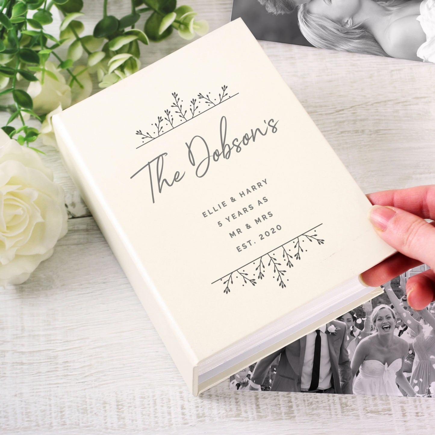 Floral 6x4 Photo Album with Sleeves