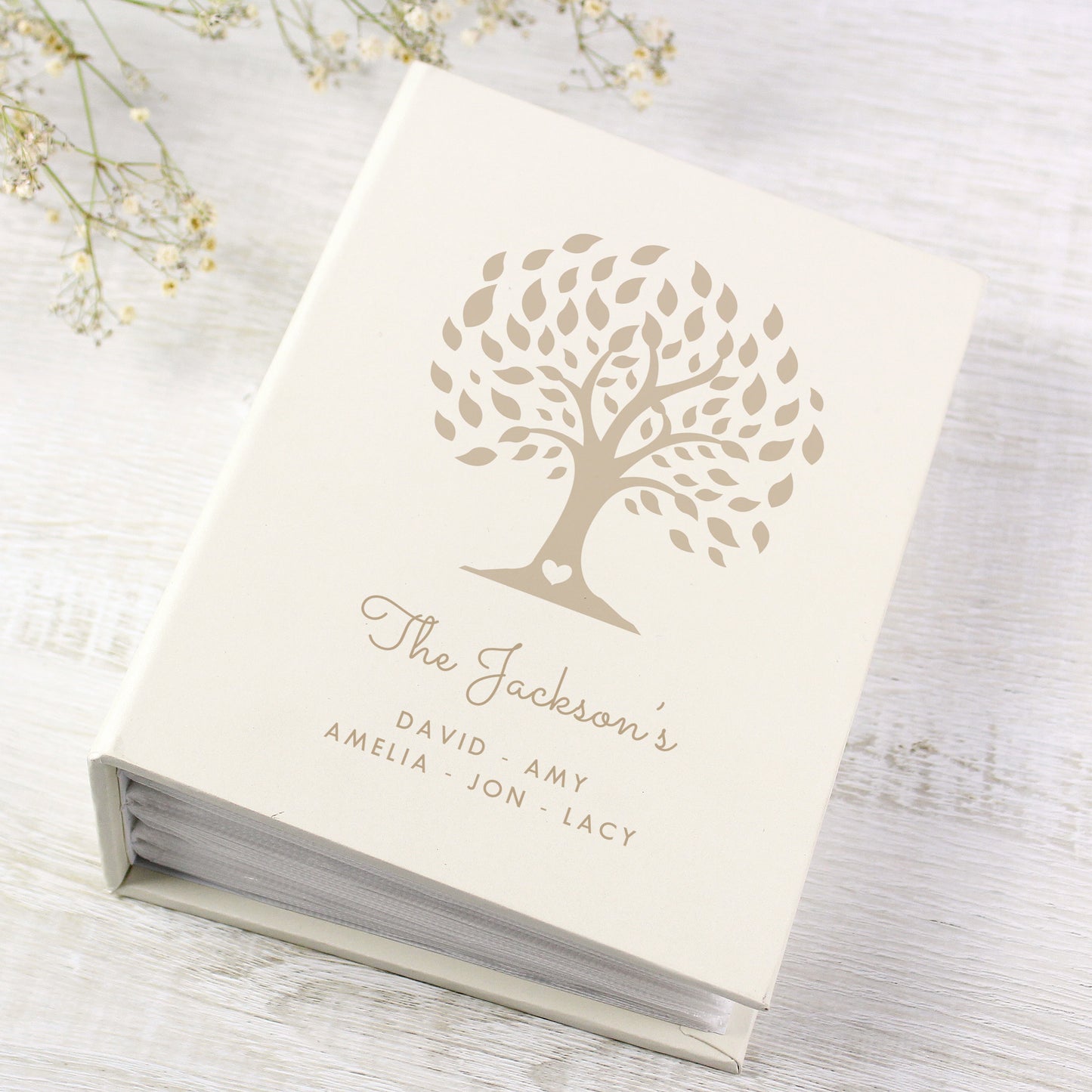 Family Tree 6x4 Photo Album with Sleeves