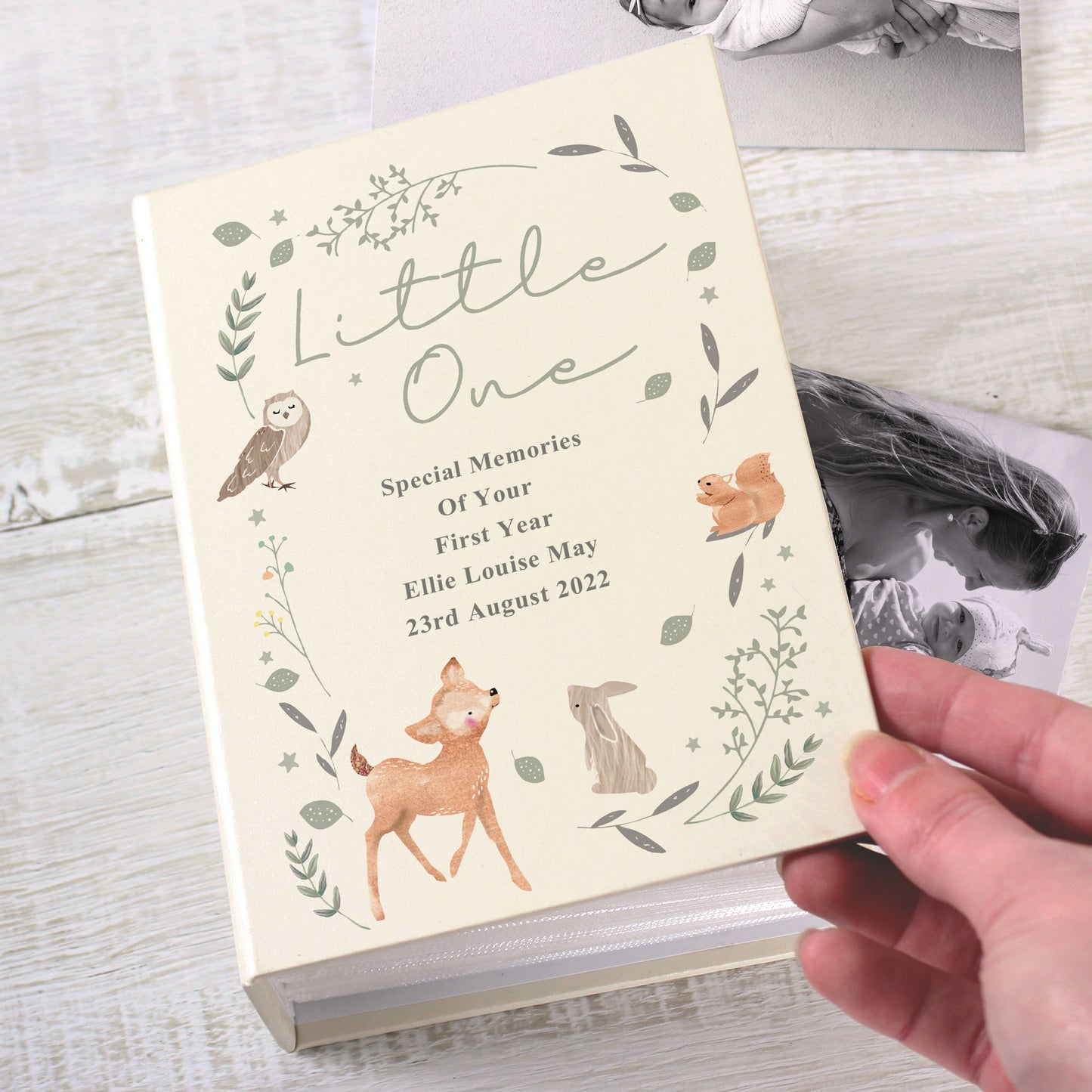 Woodland Animals 6x4 Photo Album with Sleeves