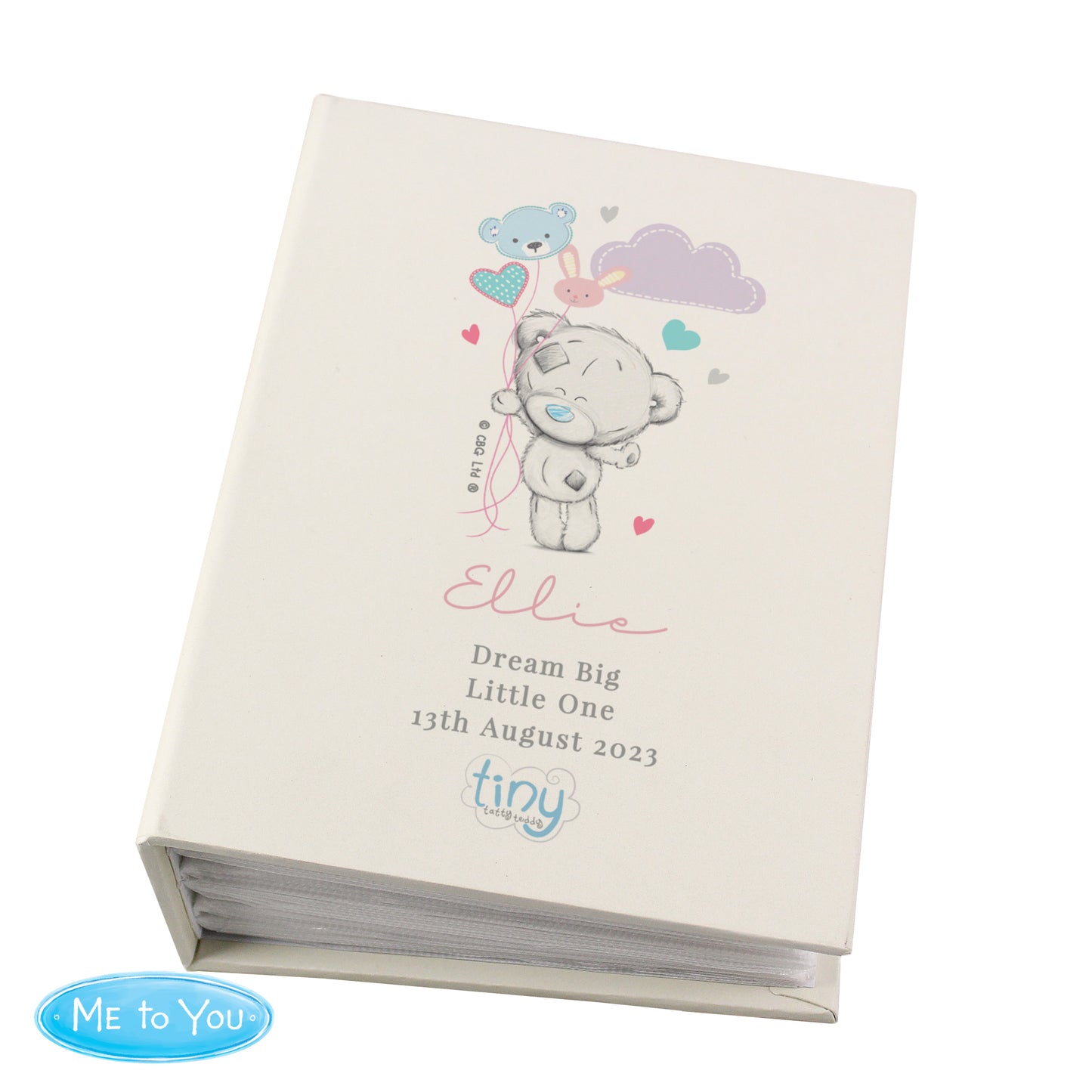 Tiny Tatty Teddy Pink 6x4 Photo Album with Sleeves