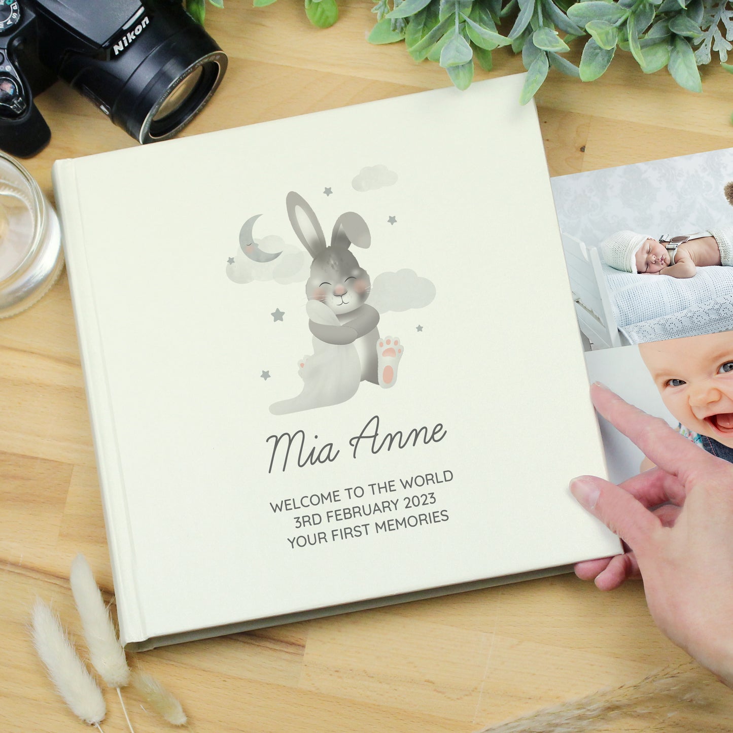 Baby Bunny Square Photo Album