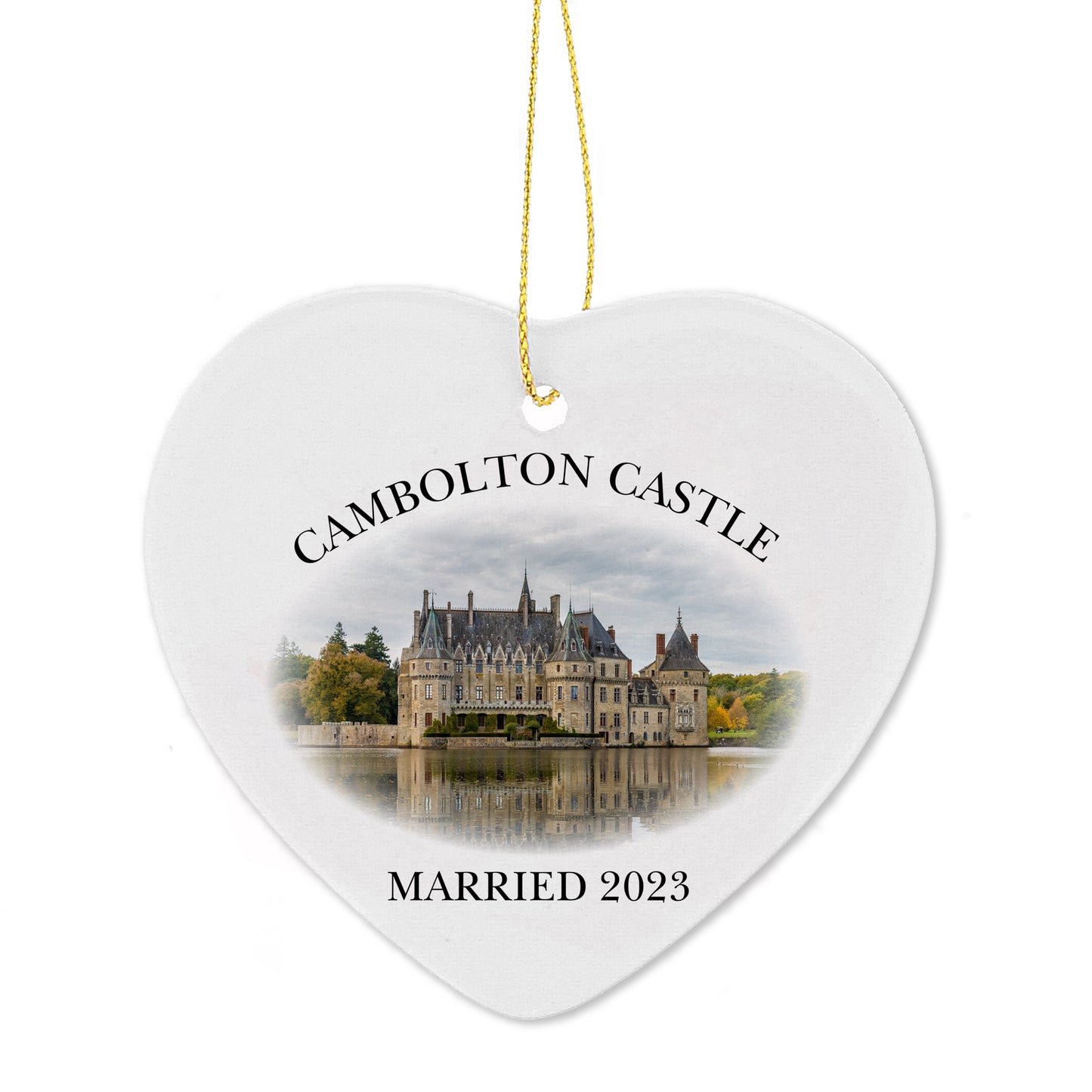 Design Ceramic Hanging Heart - Bespoke
