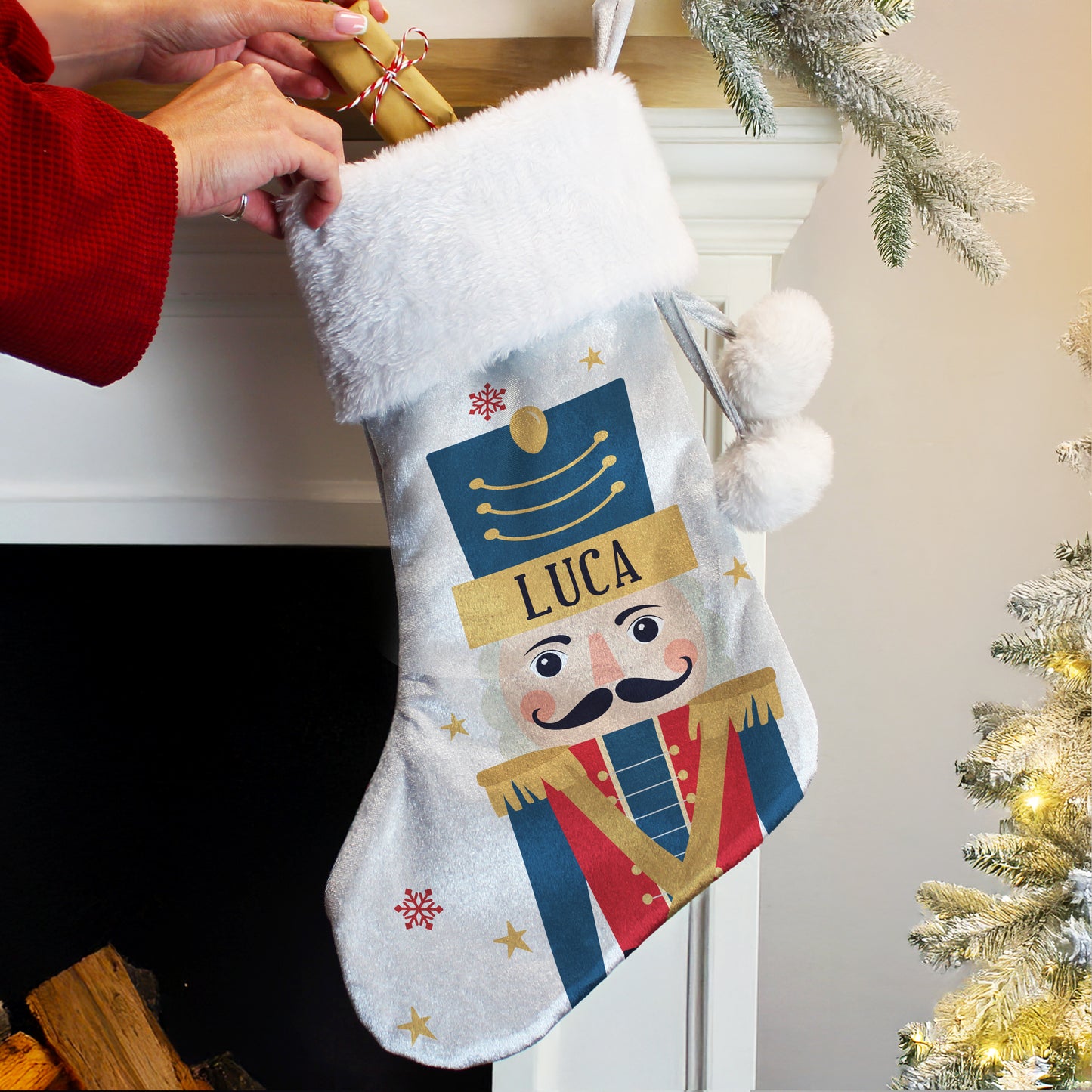 Personalised Children's Christmas Stocking - The Nutcracker