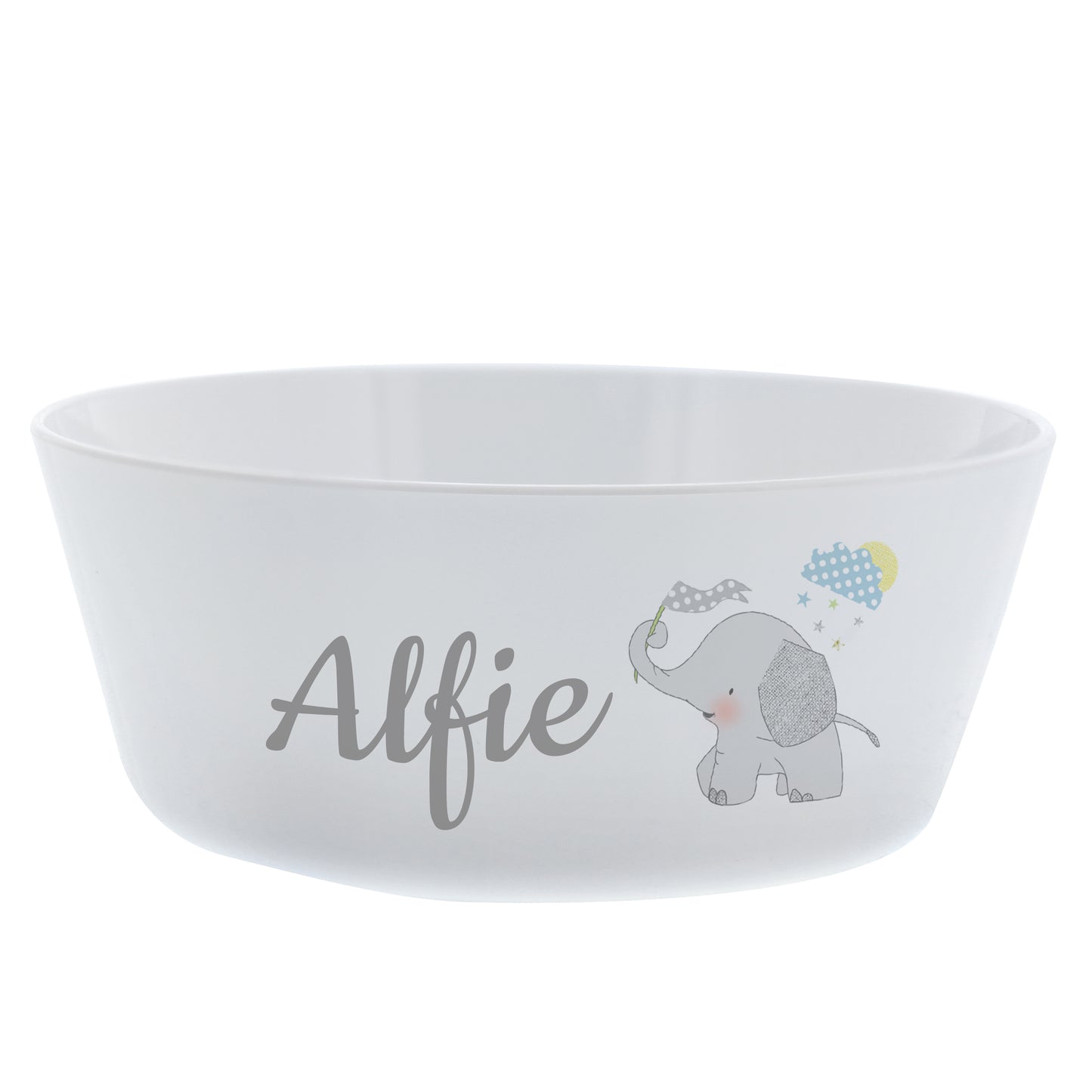 6PC Elephant Plastic Breakfast & Dinner Set - BPA Free