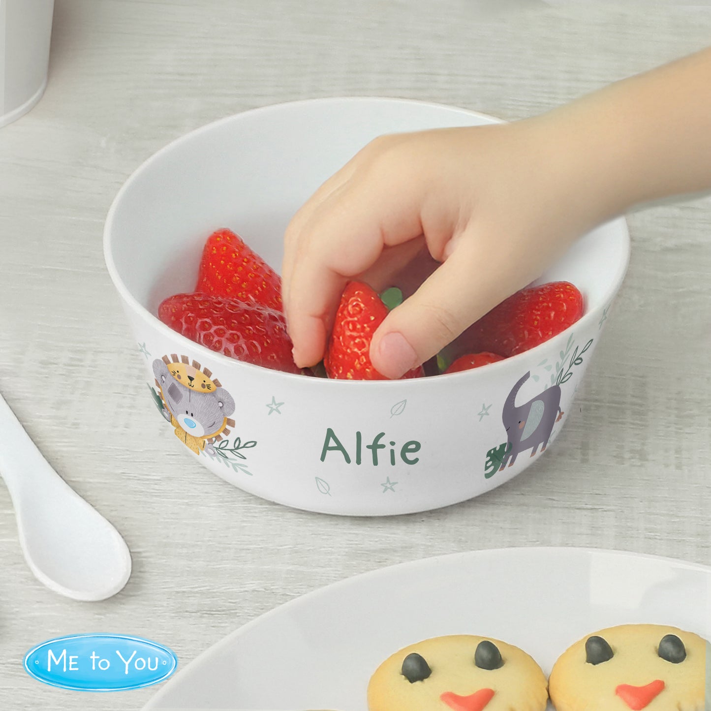 Tiny Tatty Teddy Jungle Animals Plastic Bowl