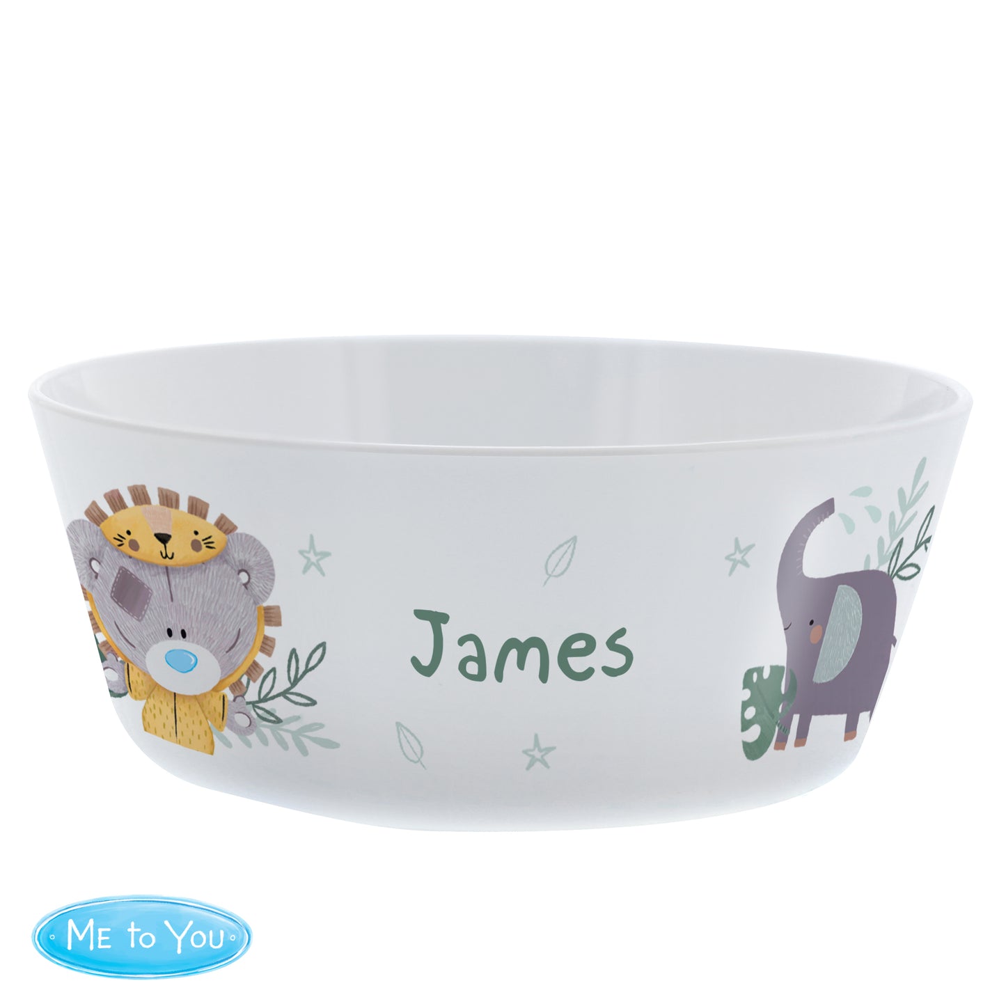 Tiny Tatty Teddy Jungle Animals Plastic Bowl