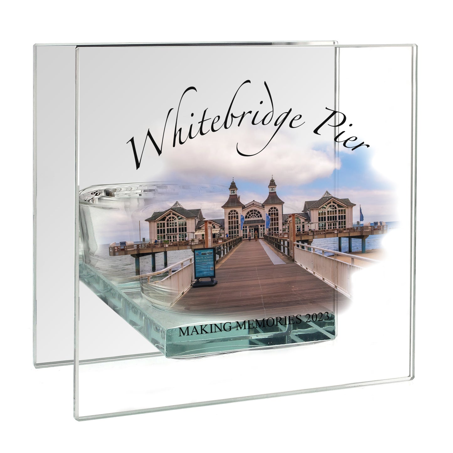 Mirrored Tealight Holder - Bespoke Wedding Gifts