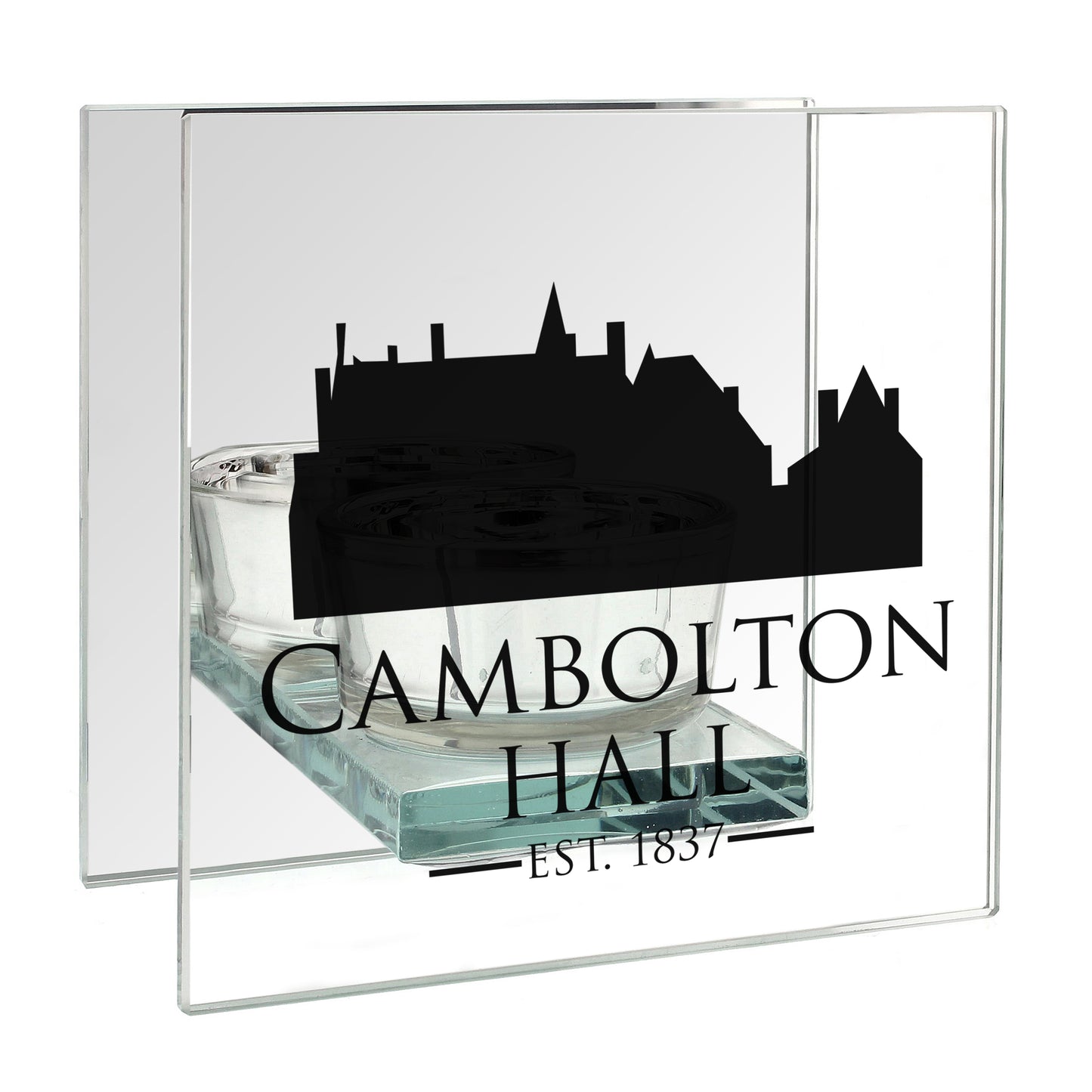 Mirrored Tealight Holder - Bespoke Wedding Gifts