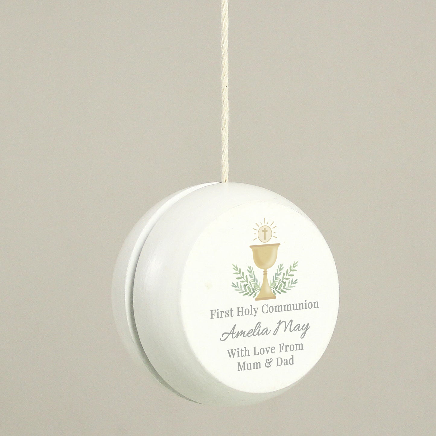 First Holy Communion Wooden Yoyo