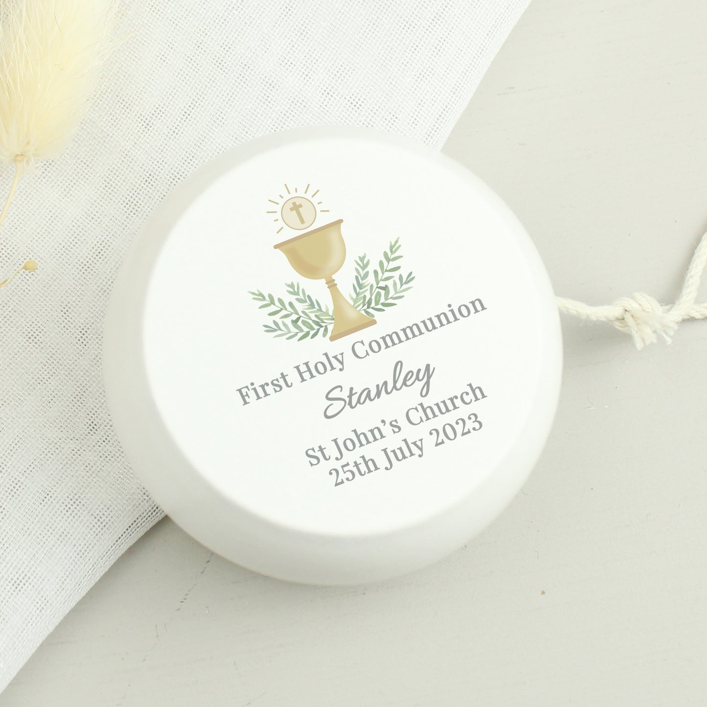 First Holy Communion Wooden Yoyo