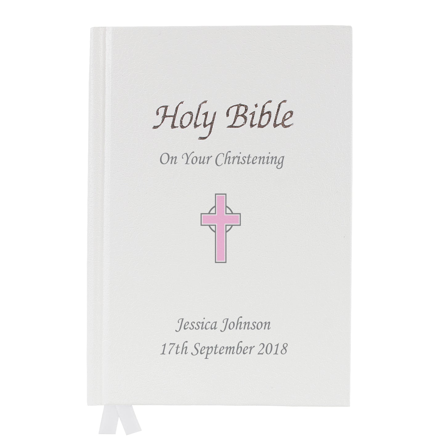 Pink Cross Bible