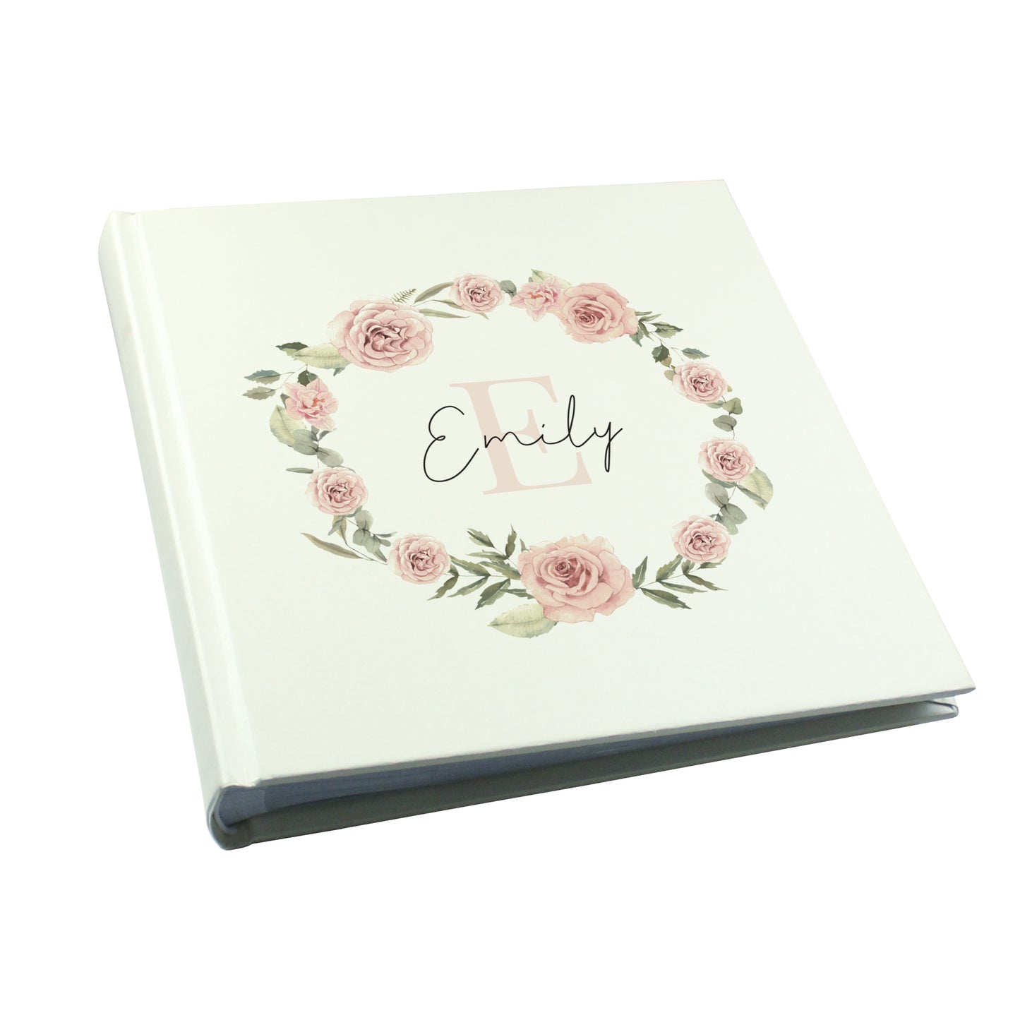 Floral Wreath Square Photo Album