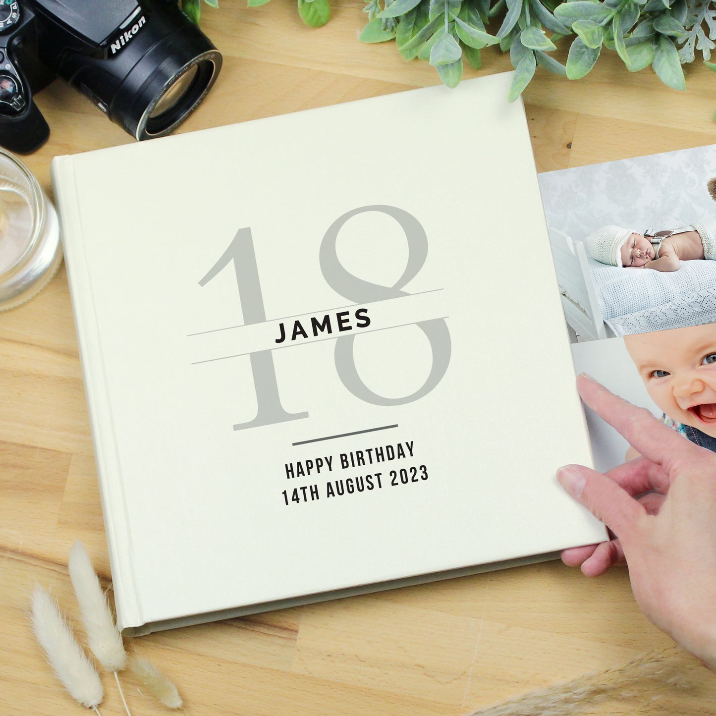 Milestone Birthday Square Photo Album