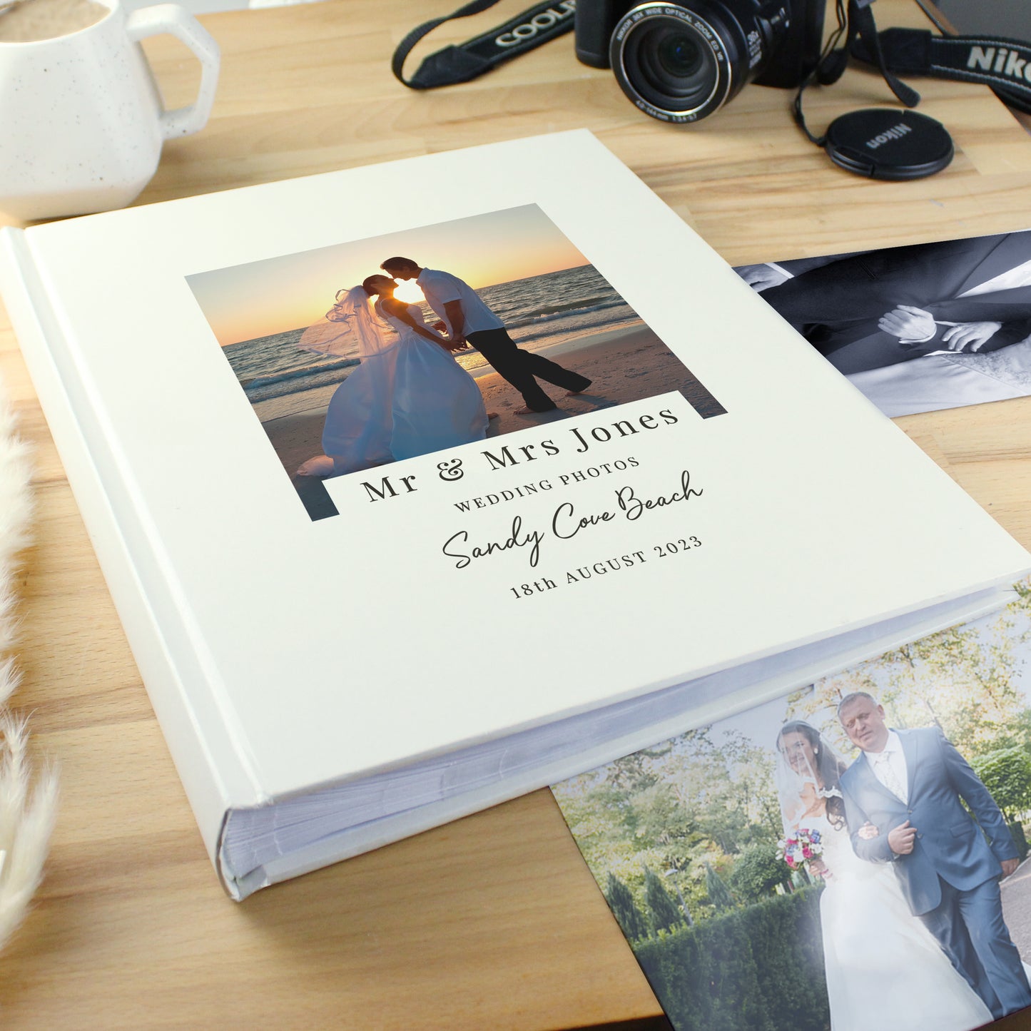 Photo Upload Satin Finish Traditional Photo Album