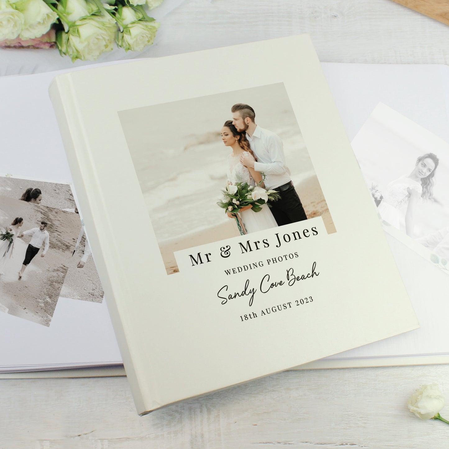 Photo Upload Satin Finish Traditional Photo Album