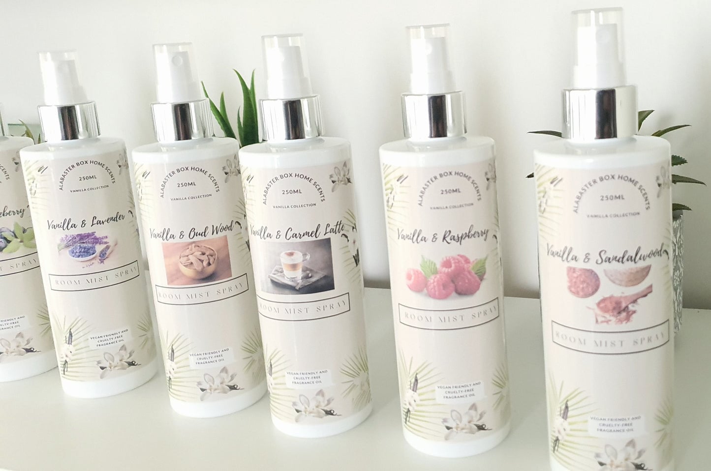 Vanilla Infused Highly Scented Room Spray - 7 Scents